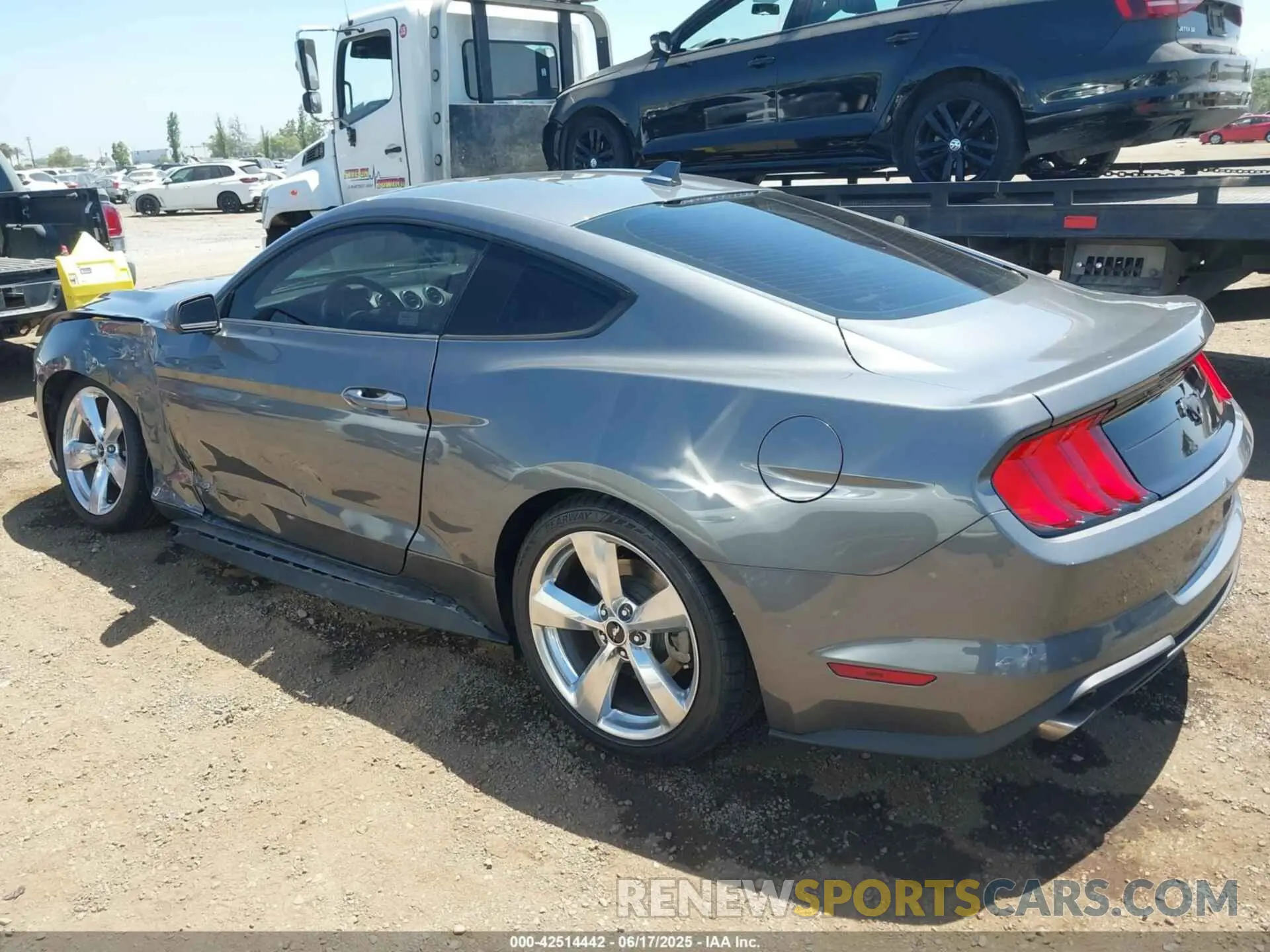 3 Photograph of a damaged car 1FA6P8TH5N5147971 FORD MUSTANG 2022