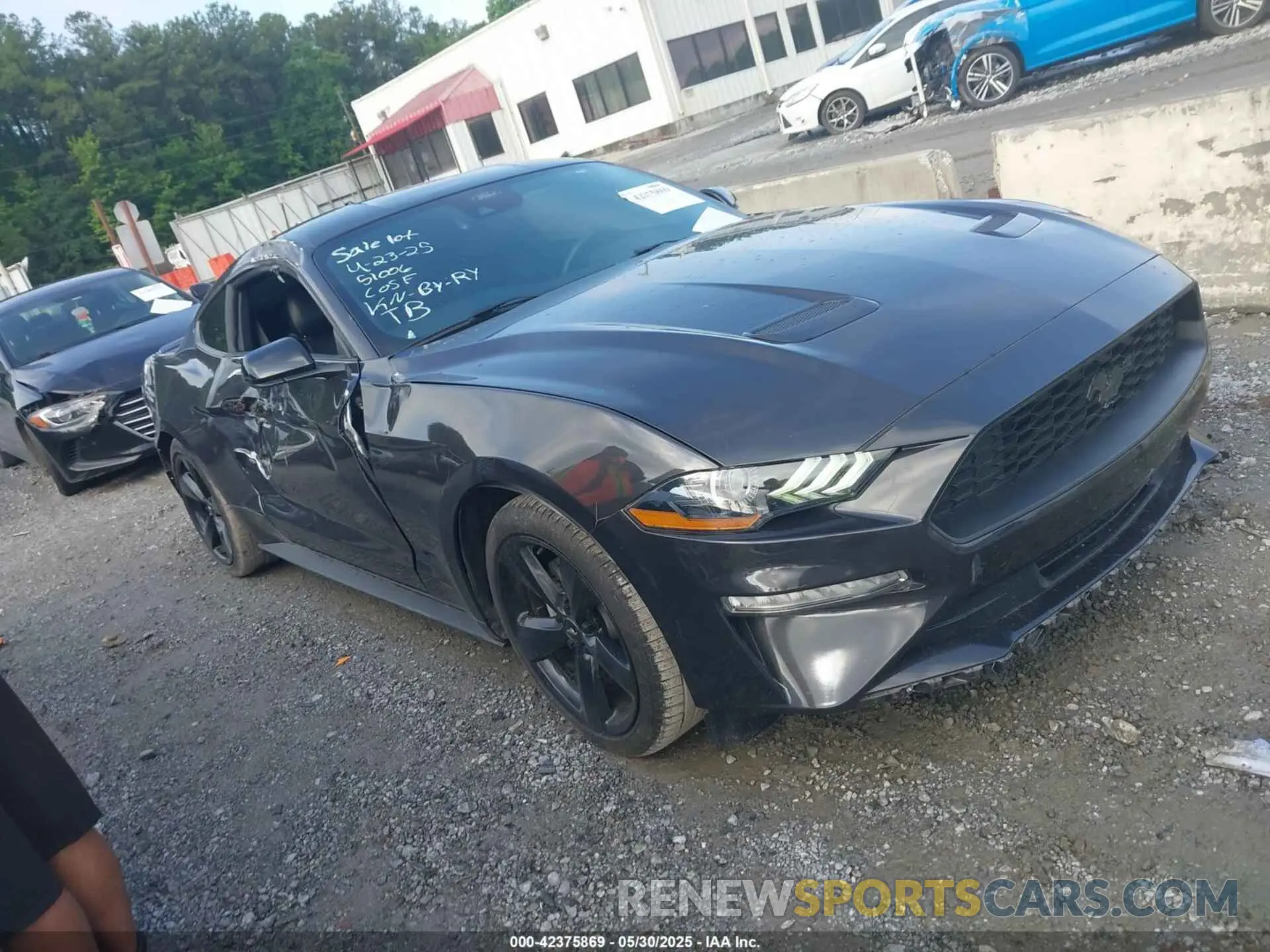 1 Photograph of a damaged car 1FA6P8TH7N5128662 FORD MUSTANG 2022