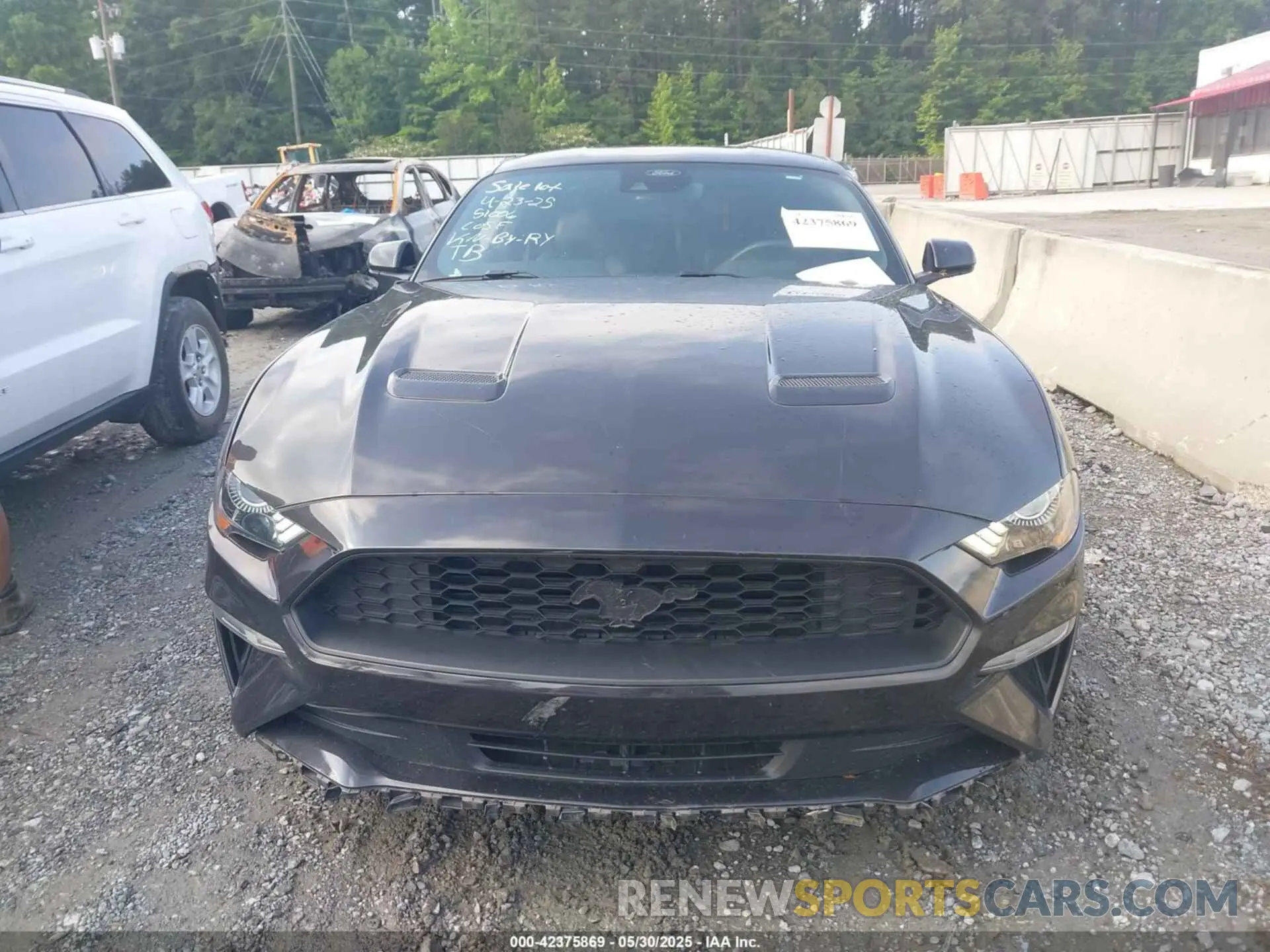 12 Photograph of a damaged car 1FA6P8TH7N5128662 FORD MUSTANG 2022