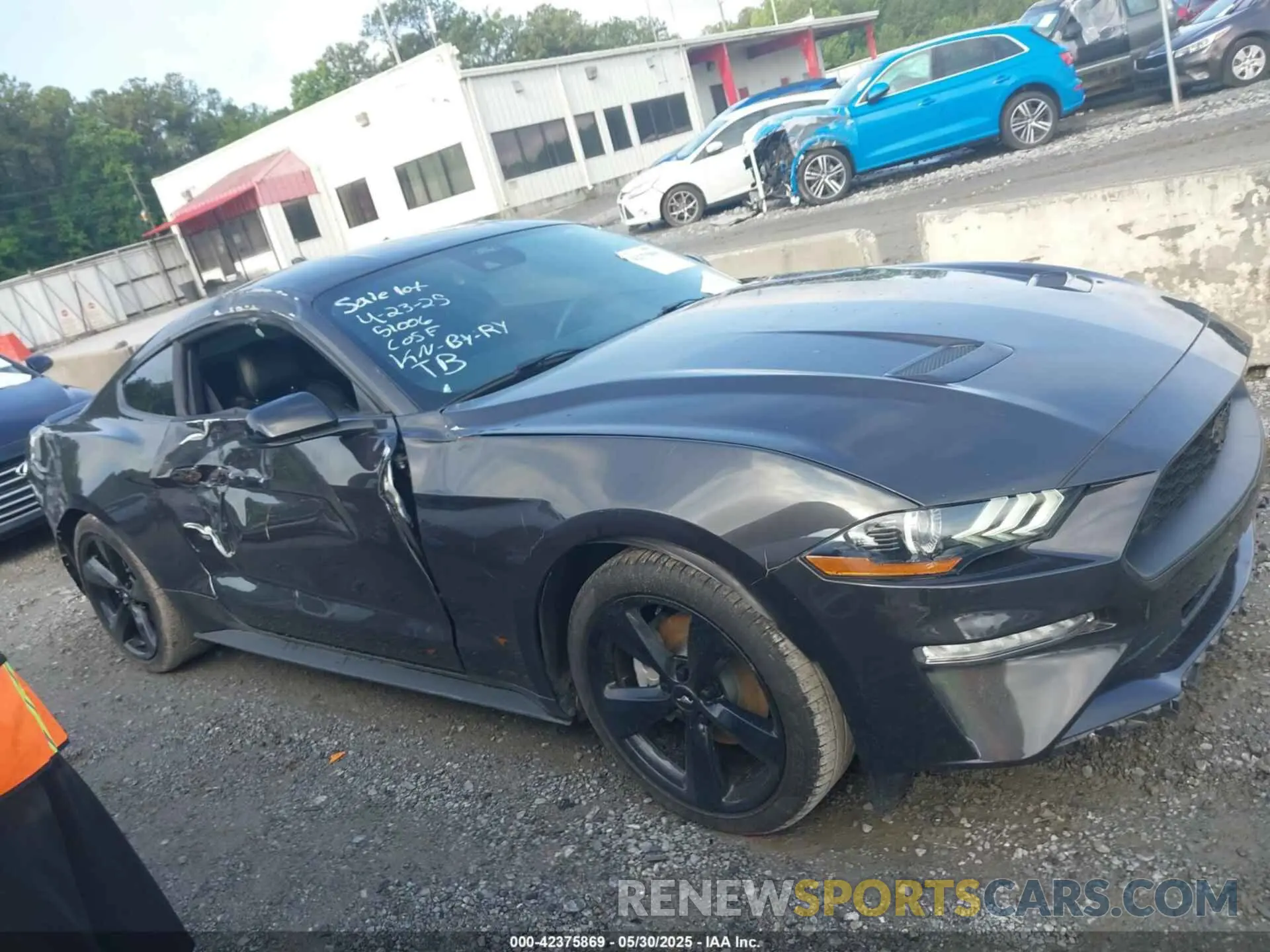 13 Photograph of a damaged car 1FA6P8TH7N5128662 FORD MUSTANG 2022
