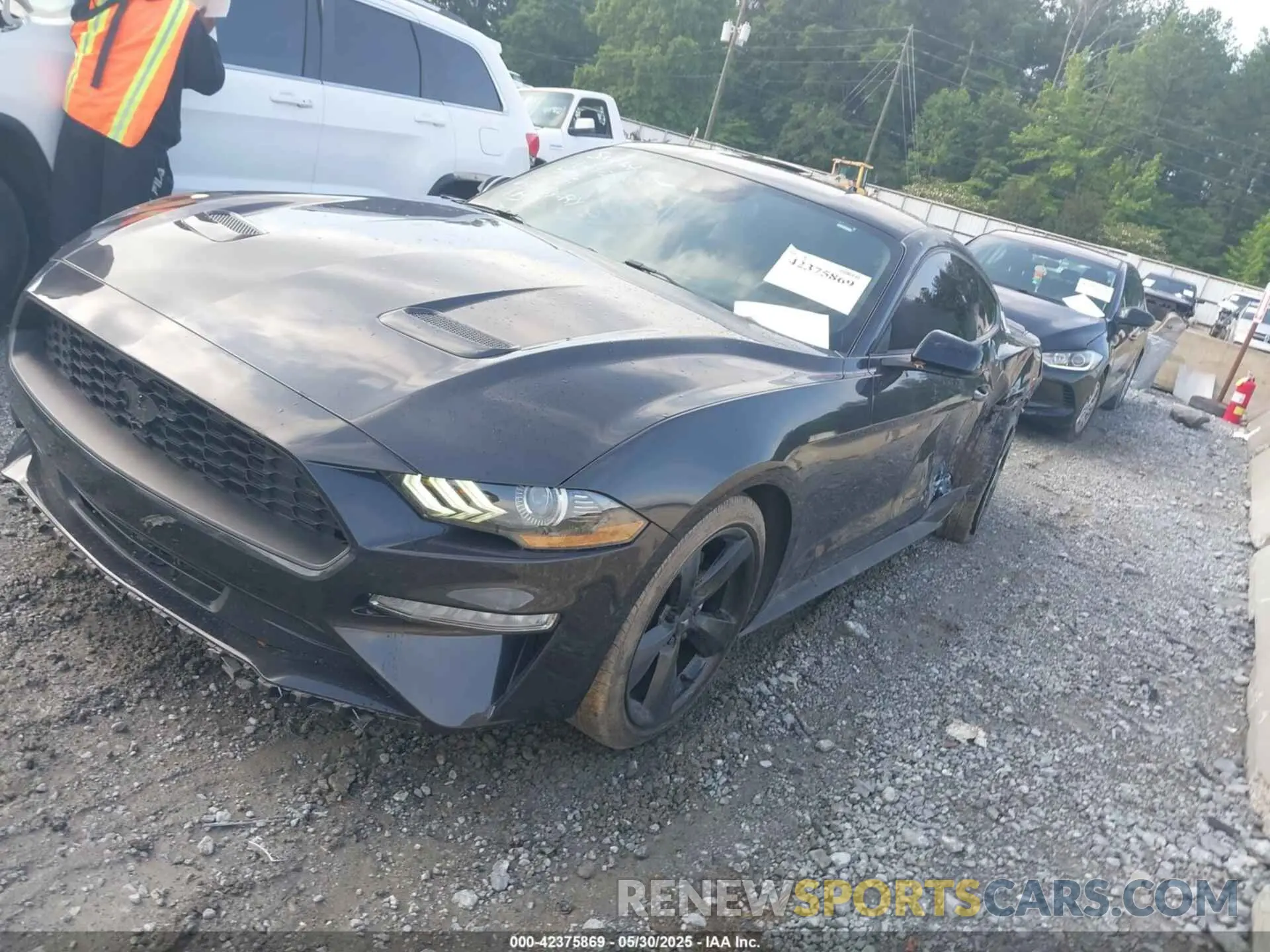 2 Photograph of a damaged car 1FA6P8TH7N5128662 FORD MUSTANG 2022