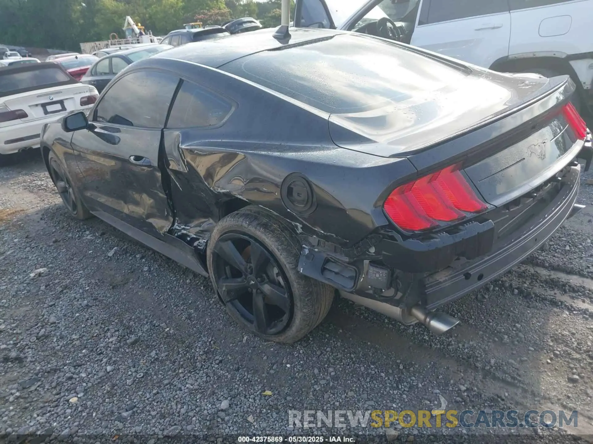 3 Photograph of a damaged car 1FA6P8TH7N5128662 FORD MUSTANG 2022