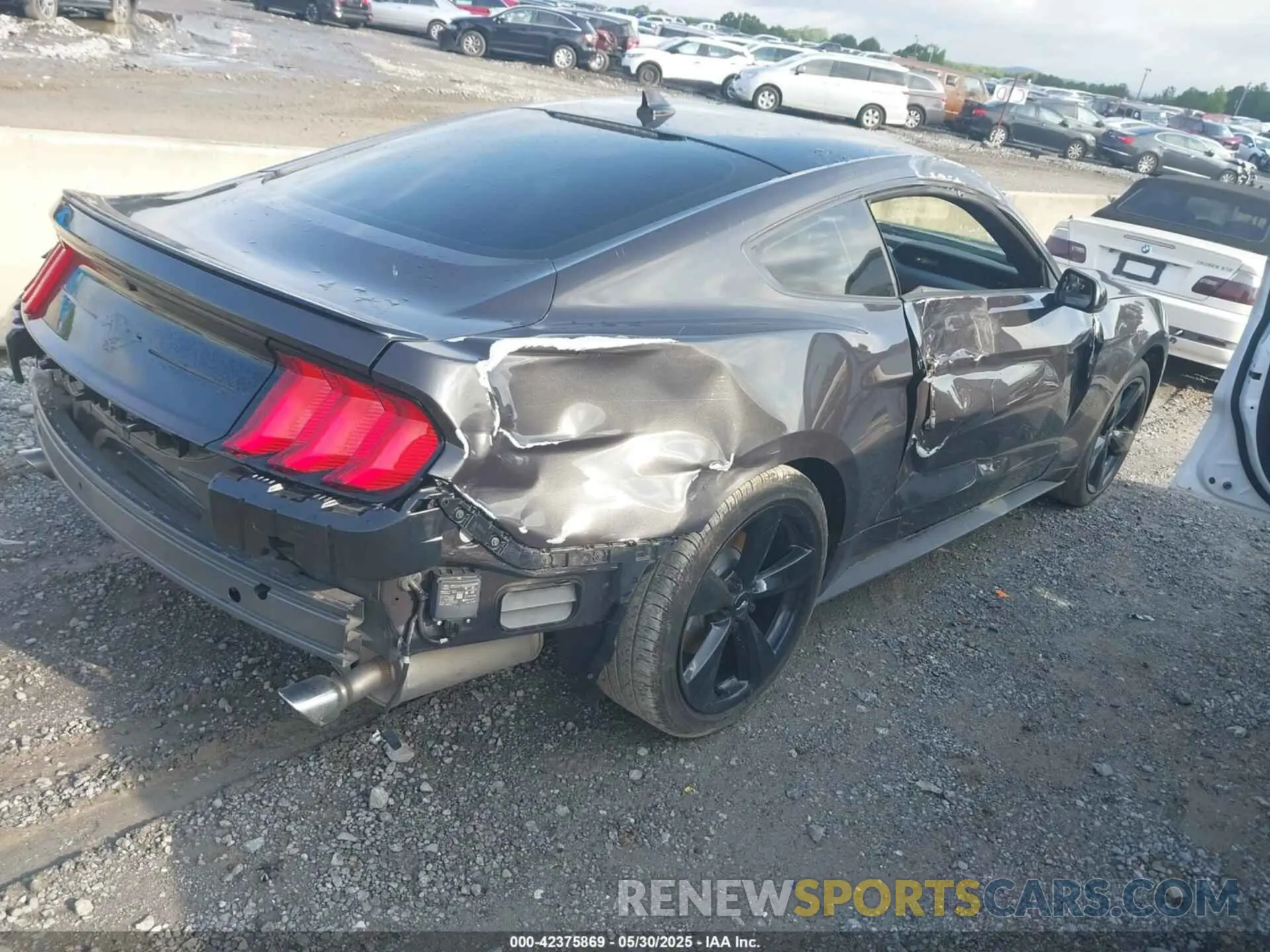 4 Photograph of a damaged car 1FA6P8TH7N5128662 FORD MUSTANG 2022