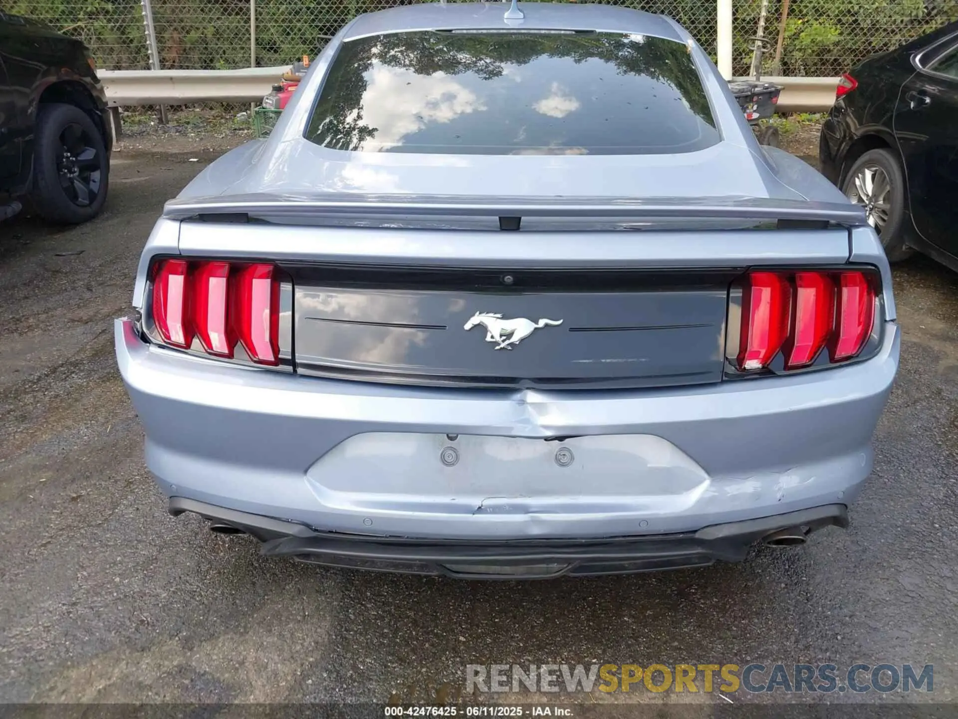 17 Photograph of a damaged car 1FA6P8TH8N5100076 FORD MUSTANG 2022