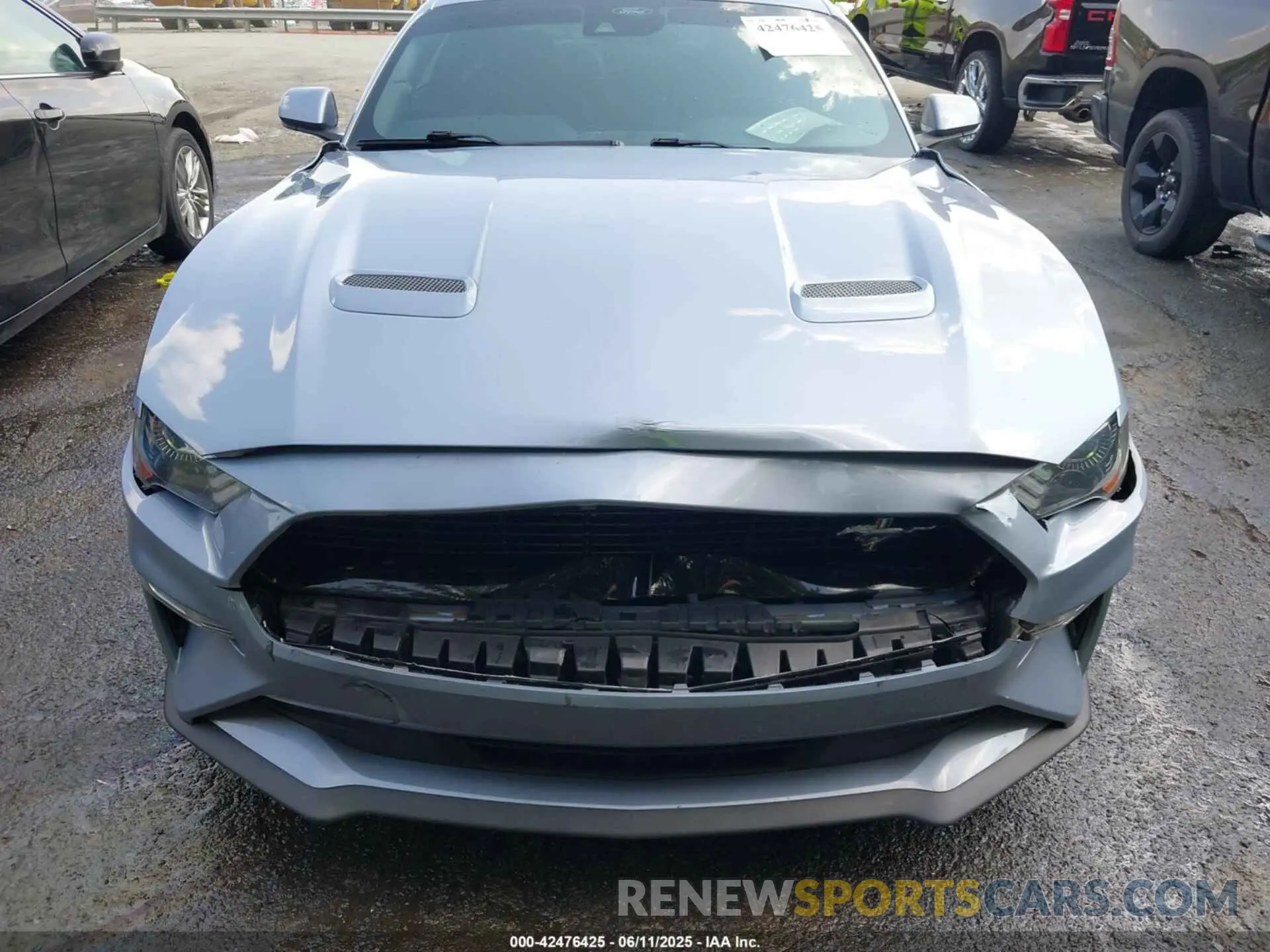 6 Photograph of a damaged car 1FA6P8TH8N5100076 FORD MUSTANG 2022