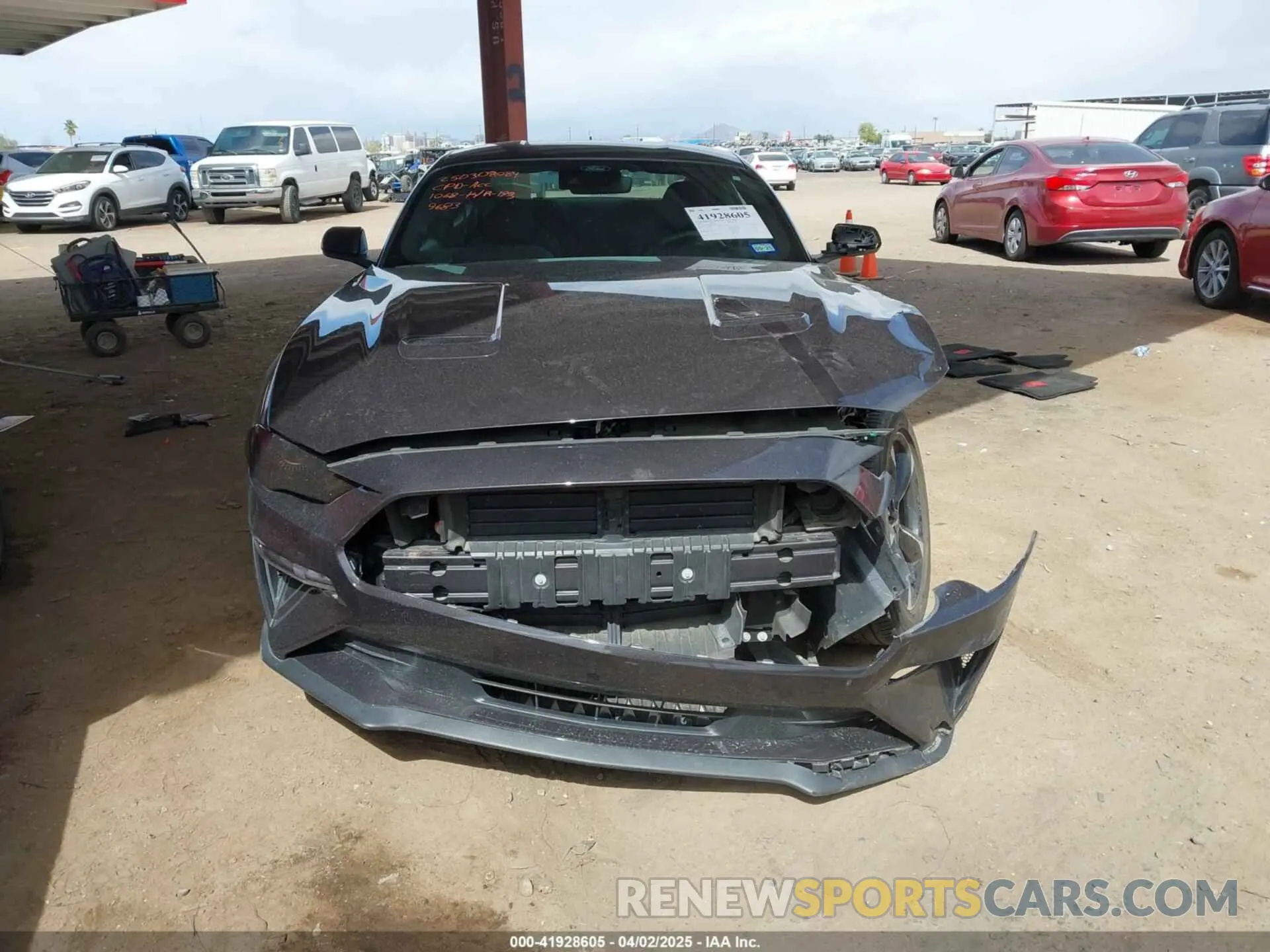 12 Photograph of a damaged car 1FA6P8TH8N5109683 FORD MUSTANG 2022