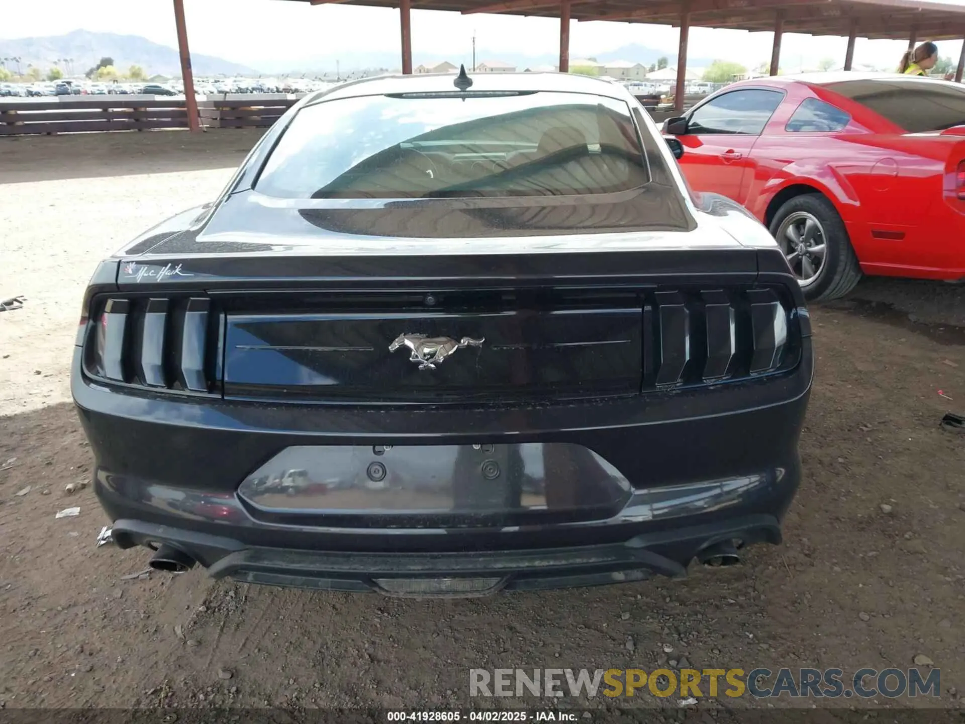 16 Photograph of a damaged car 1FA6P8TH8N5109683 FORD MUSTANG 2022