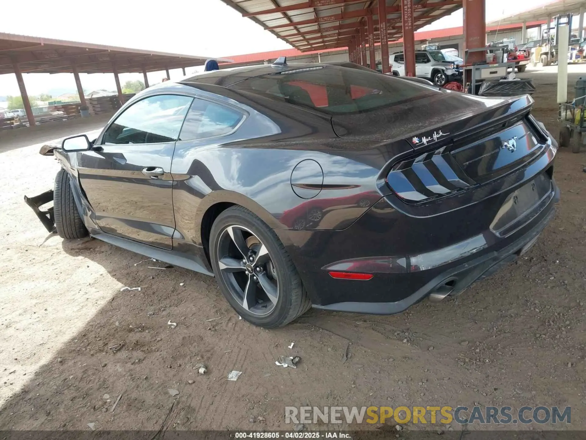 3 Photograph of a damaged car 1FA6P8TH8N5109683 FORD MUSTANG 2022