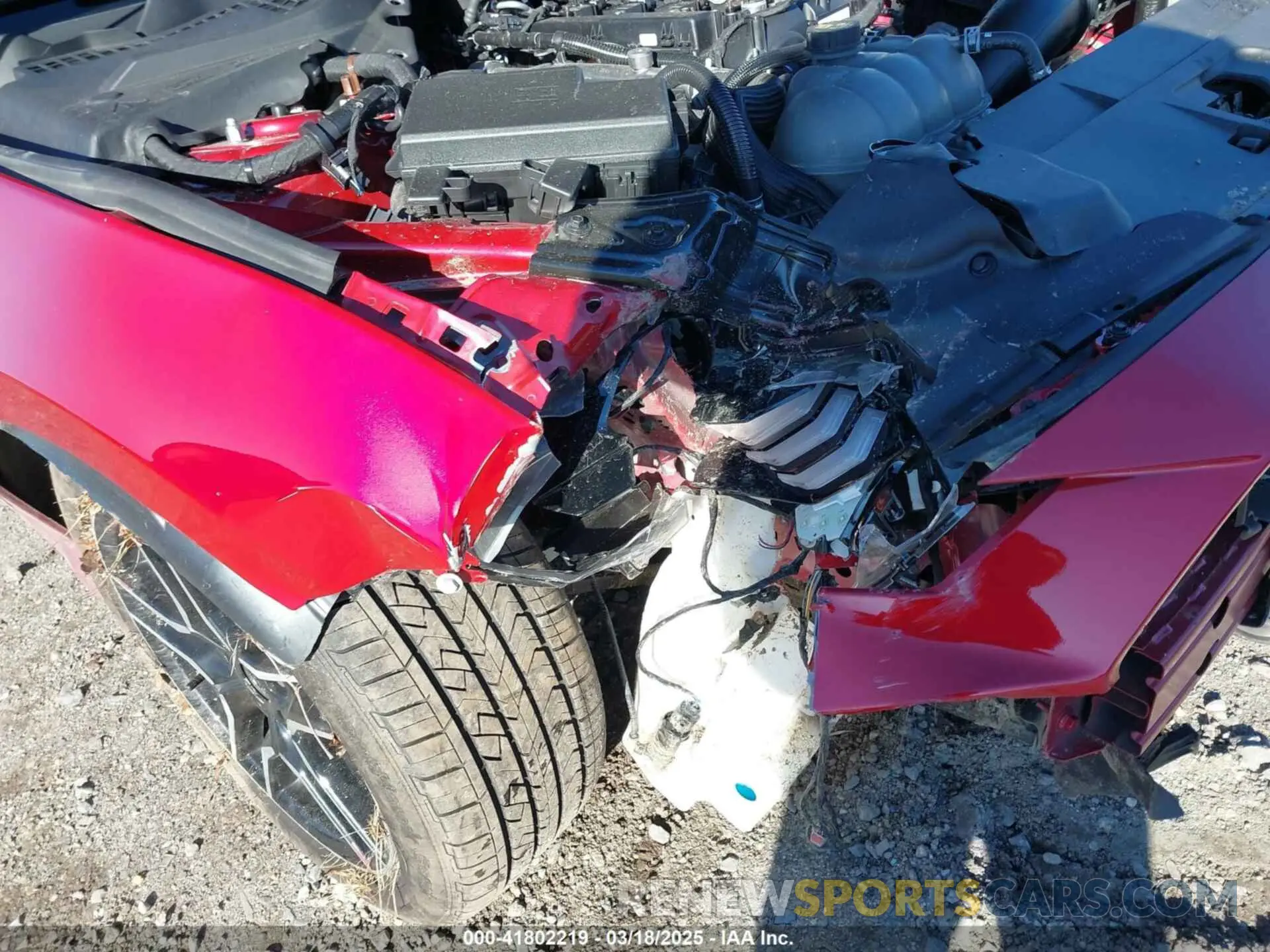 6 Photograph of a damaged car 1FA6P8TH8N5136740 FORD MUSTANG 2022