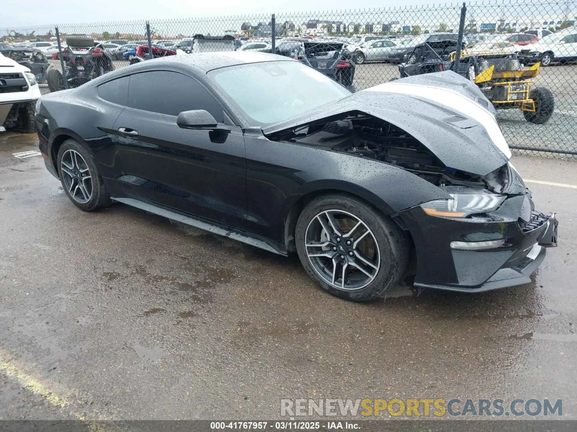 1 Photograph of a damaged car 1FA6P8TH9N5136276 FORD MUSTANG 2022
