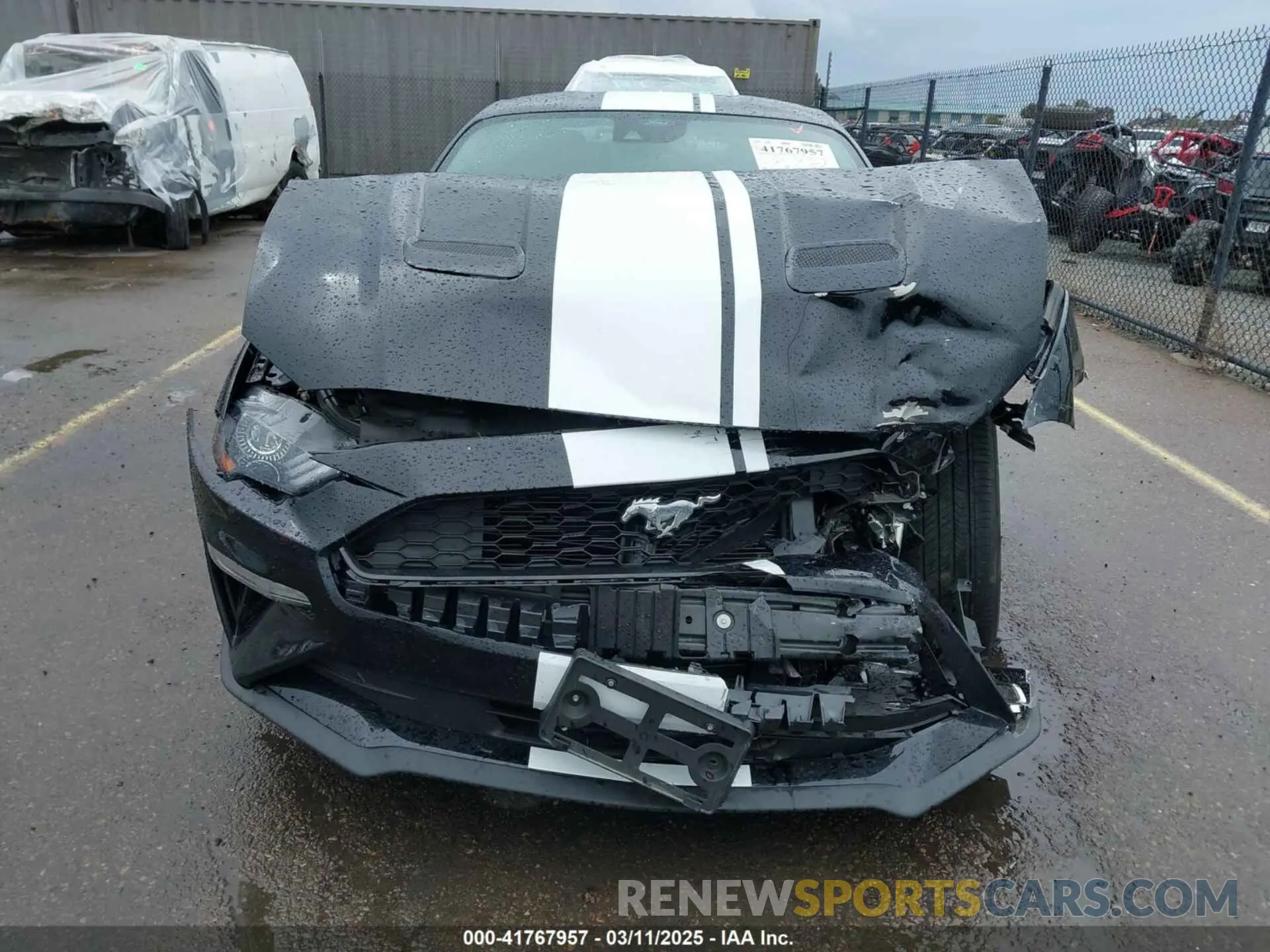 12 Photograph of a damaged car 1FA6P8TH9N5136276 FORD MUSTANG 2022