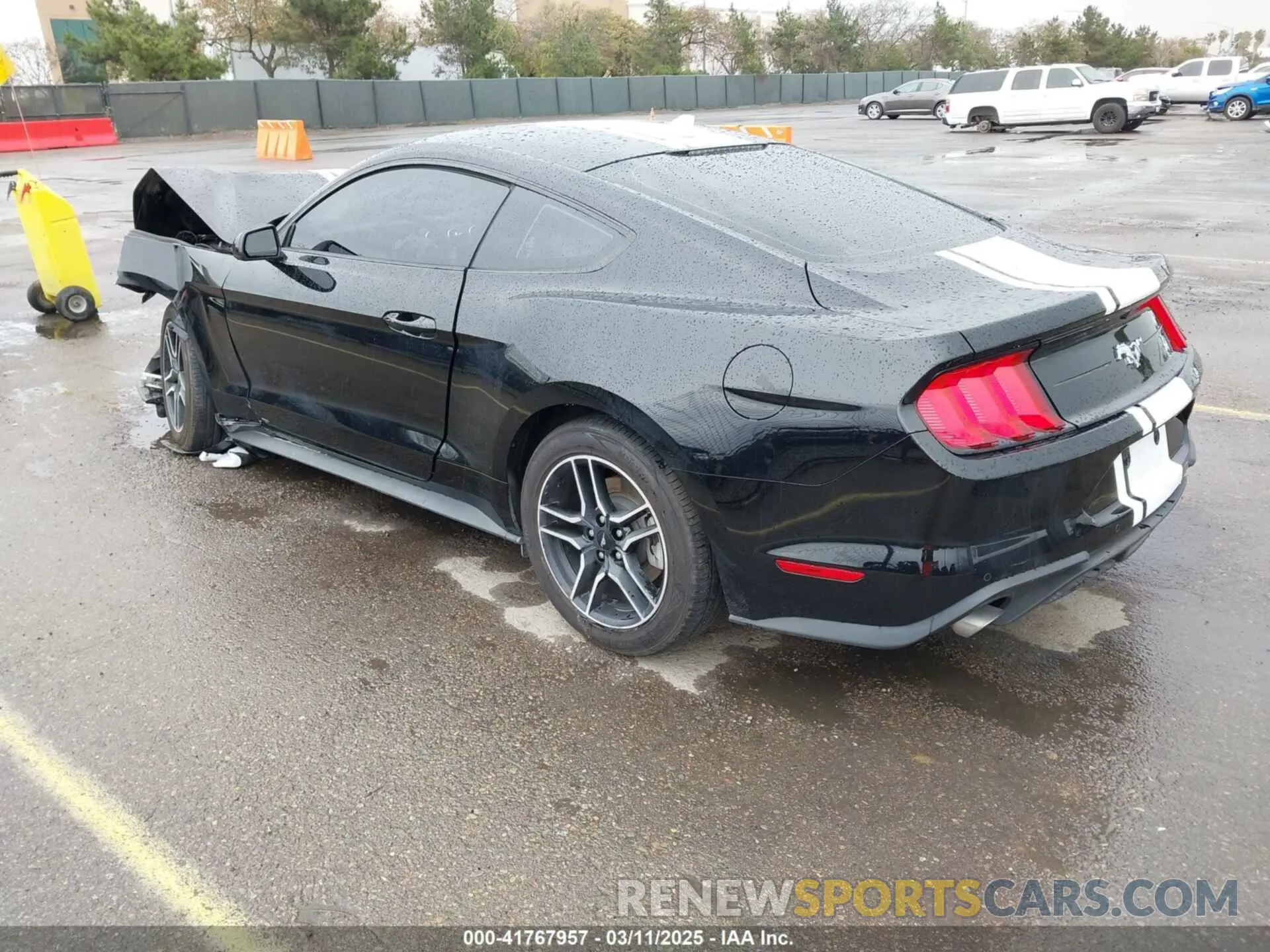 3 Photograph of a damaged car 1FA6P8TH9N5136276 FORD MUSTANG 2022