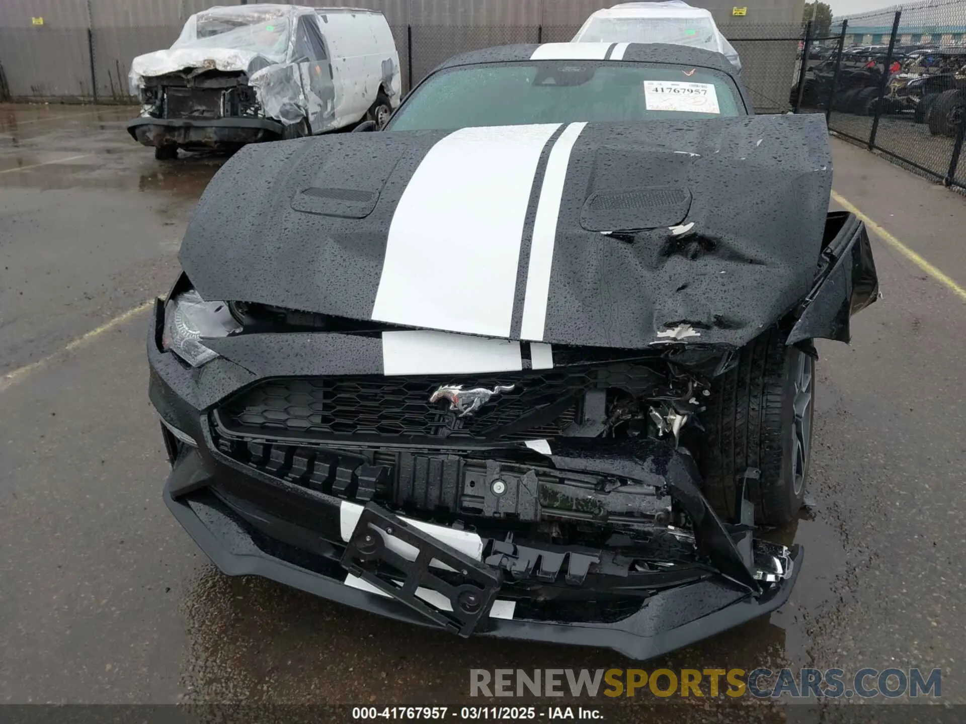 6 Photograph of a damaged car 1FA6P8TH9N5136276 FORD MUSTANG 2022