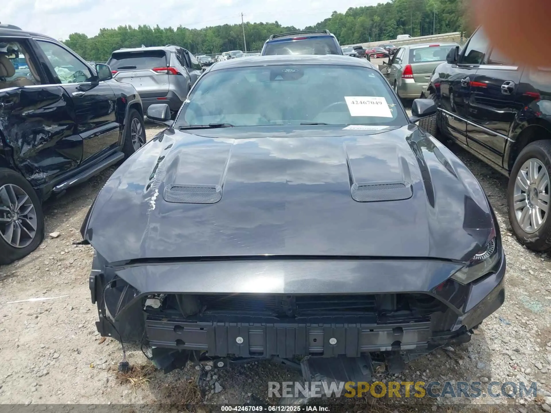 6 Photograph of a damaged car 1FA6P8TH9N5141414 FORD MUSTANG 2022