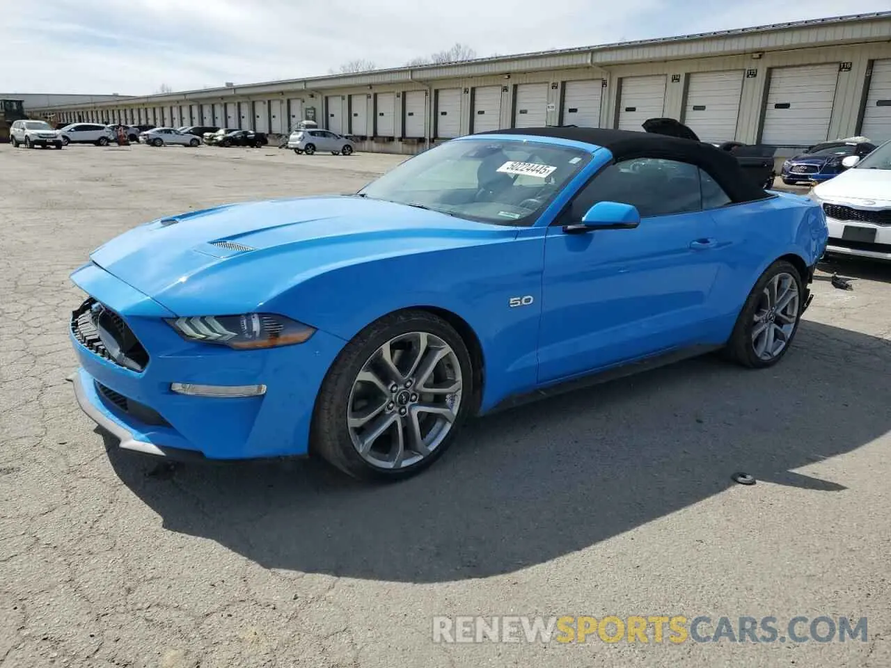 1 Photograph of a damaged car 1FATP8FF8N5147279 FORD MUSTANG 2022