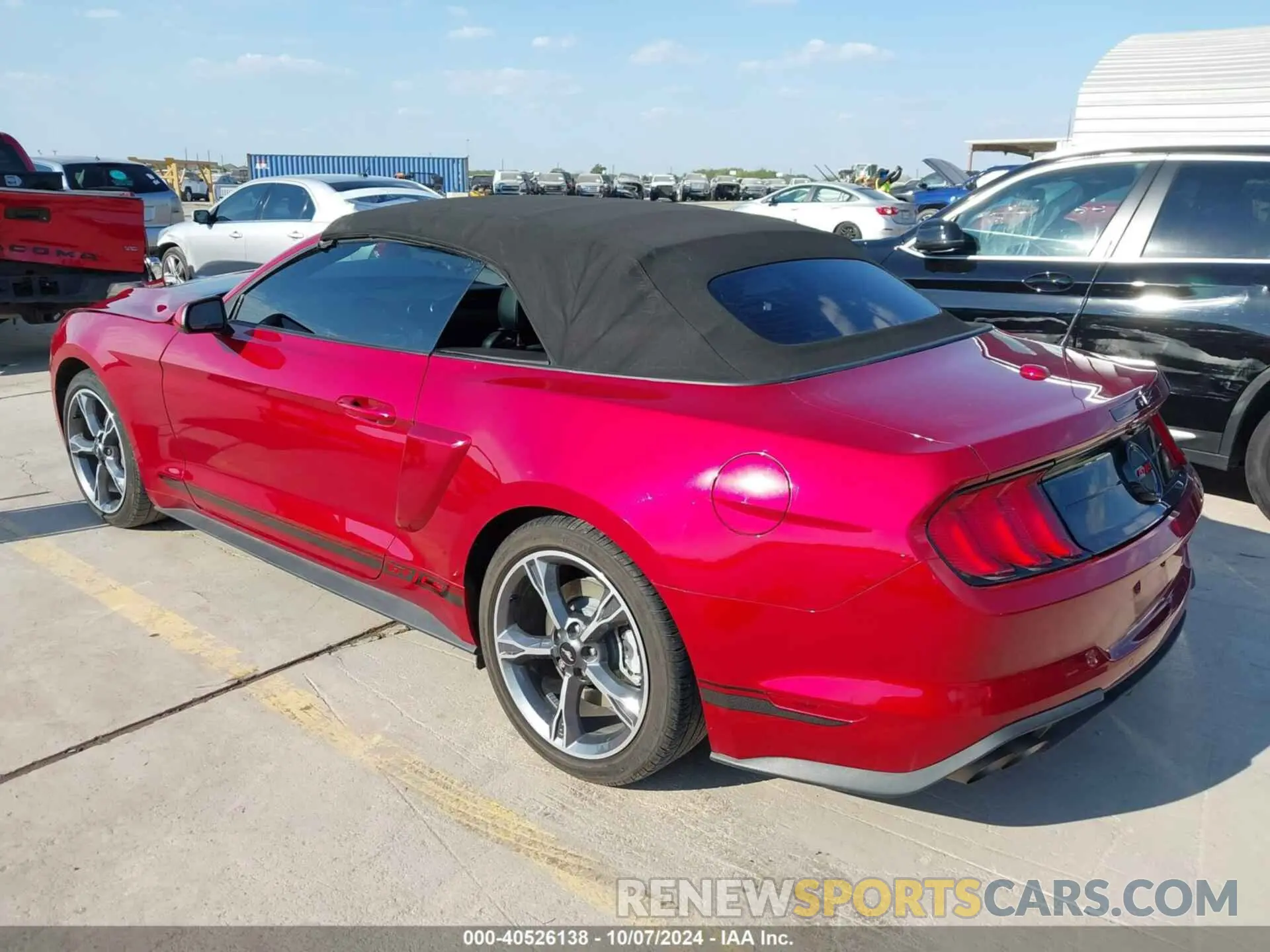 3 Photograph of a damaged car 1FATP8FF9N5111083 FORD MUSTANG 2022