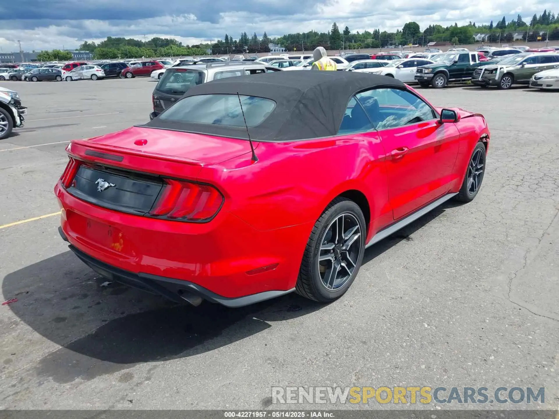4 Photograph of a damaged car 1FATP8UH2N5124679 FORD MUSTANG 2022