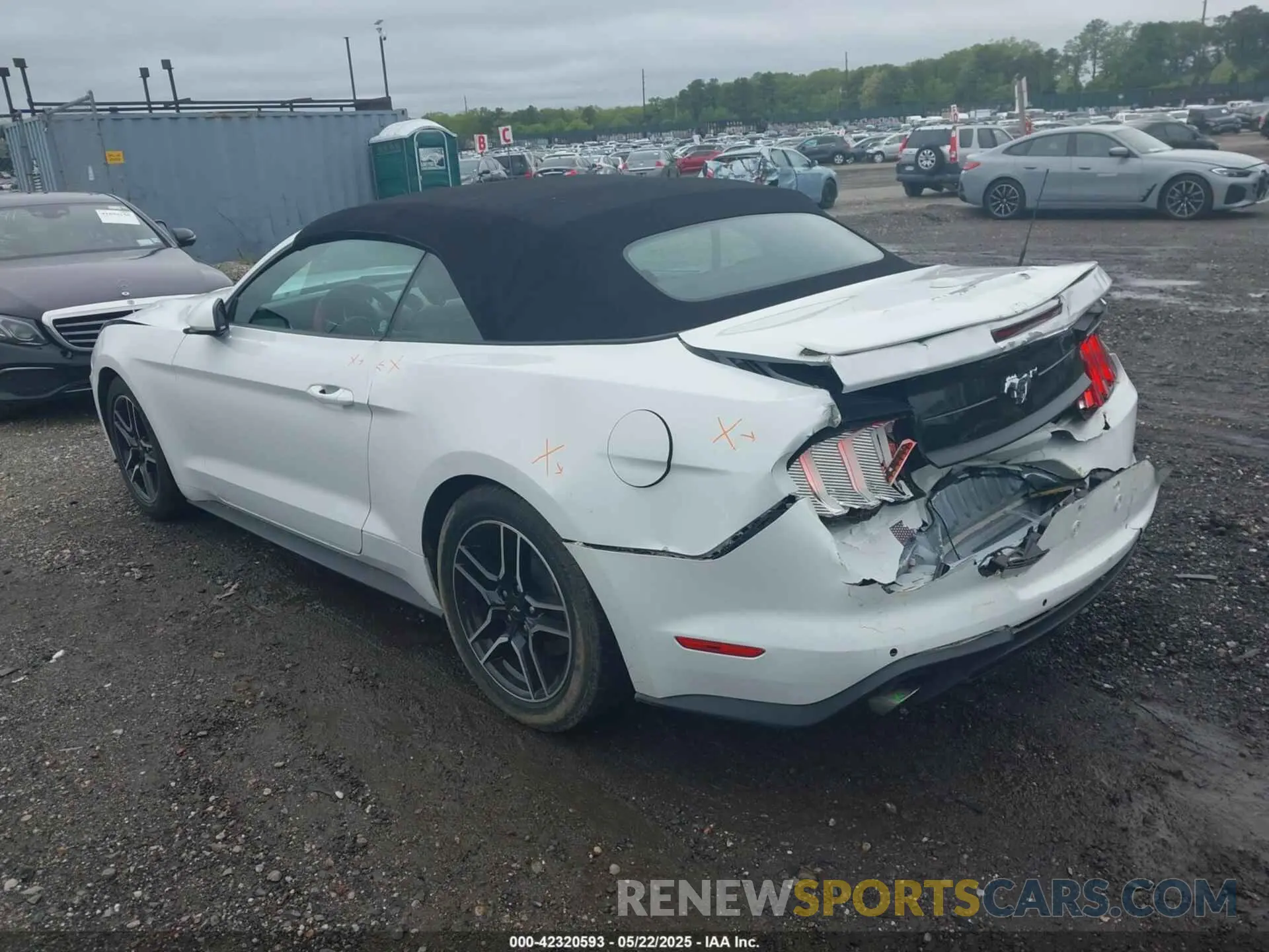 3 Photograph of a damaged car 1FATP8UH3N5104988 FORD MUSTANG 2022