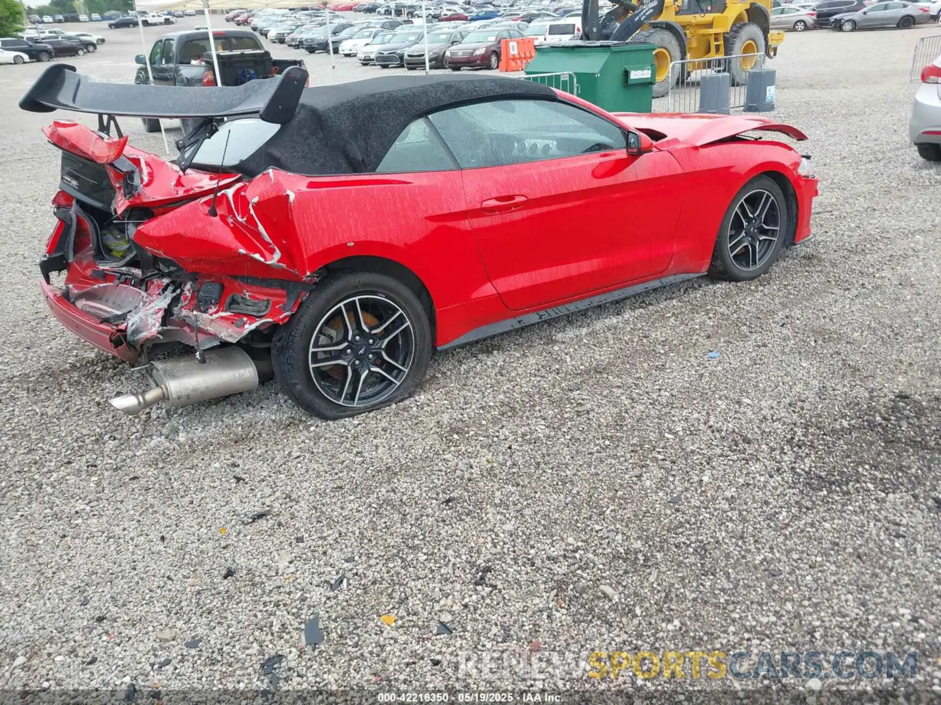 4 Photograph of a damaged car 1FATP8UH5N5115670 FORD MUSTANG 2022