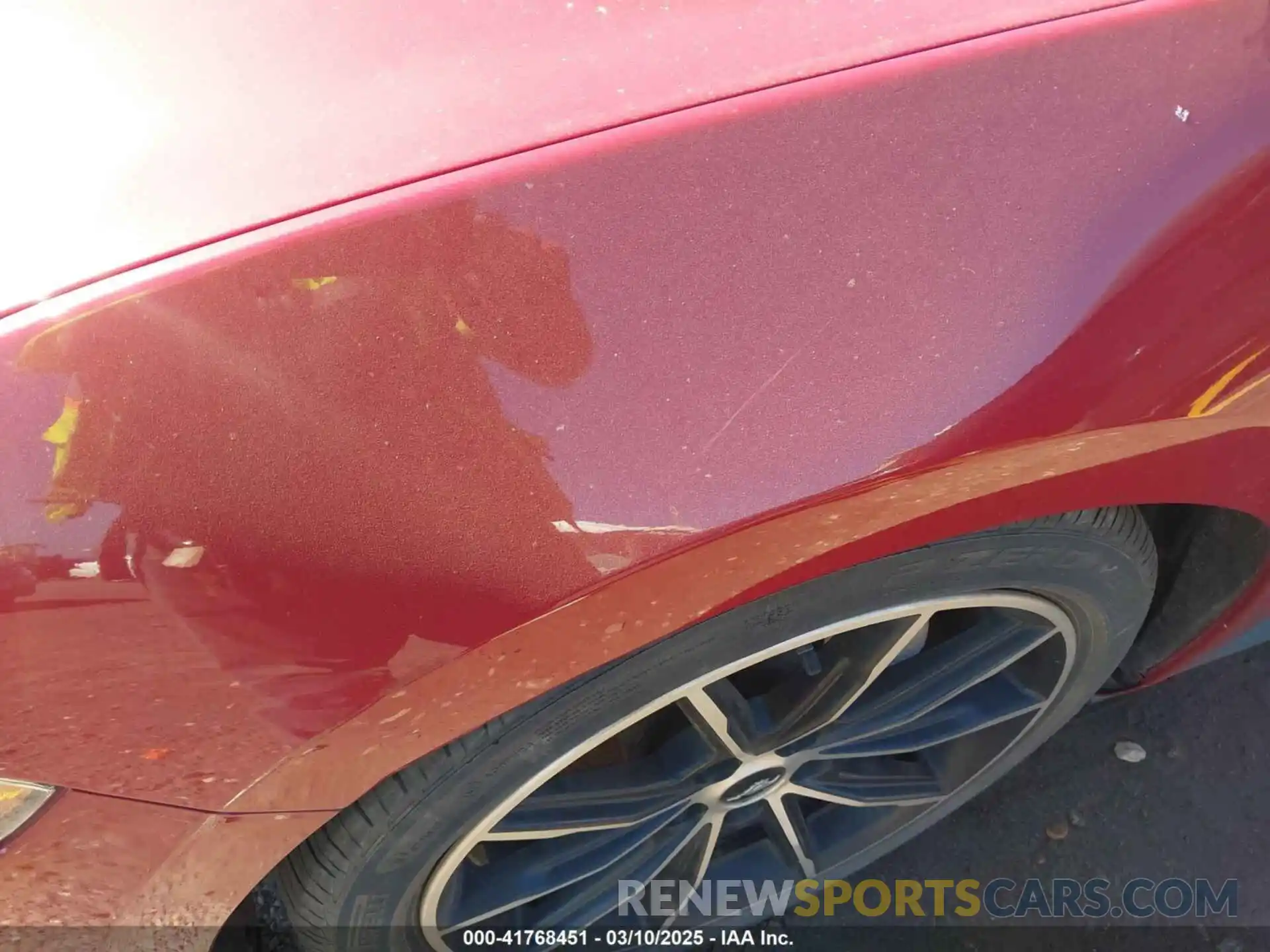 6 Photograph of a damaged car 1FATP8UH6N5105570 FORD MUSTANG 2022