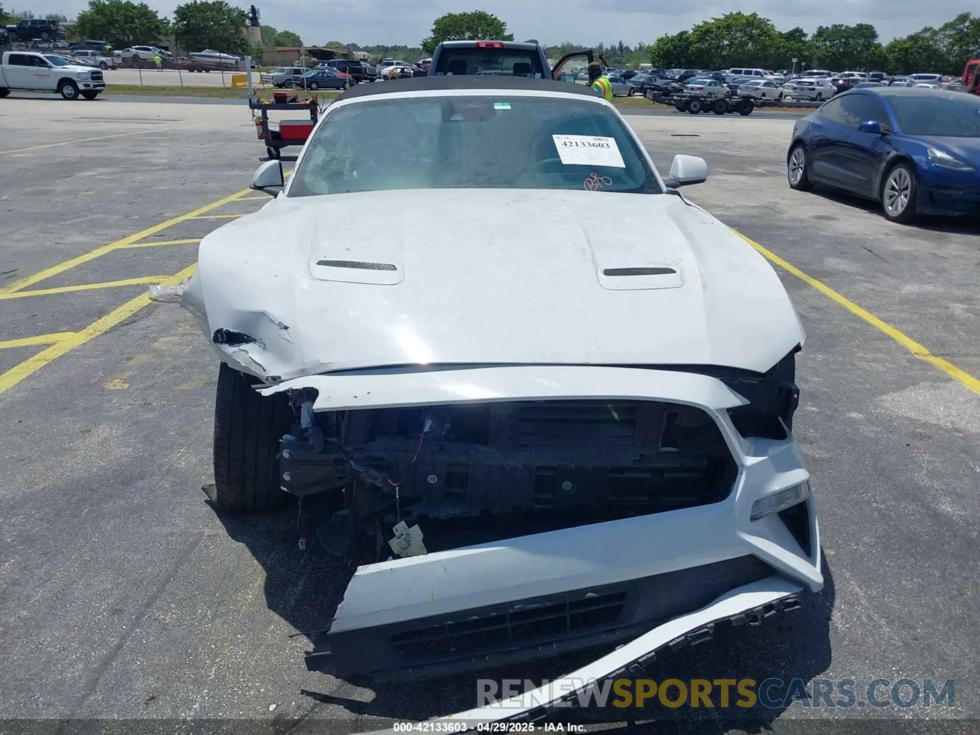 6 Photograph of a damaged car 1FATP8UH6N5106301 FORD MUSTANG 2022