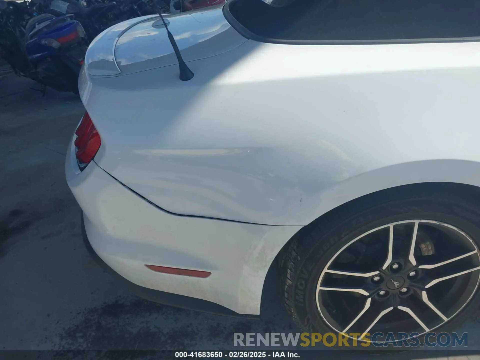 19 Photograph of a damaged car 1FATP8UH6N5107464 FORD MUSTANG 2022