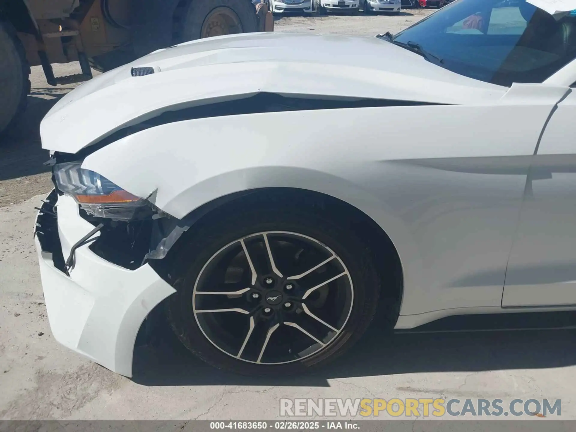 6 Photograph of a damaged car 1FATP8UH6N5107464 FORD MUSTANG 2022