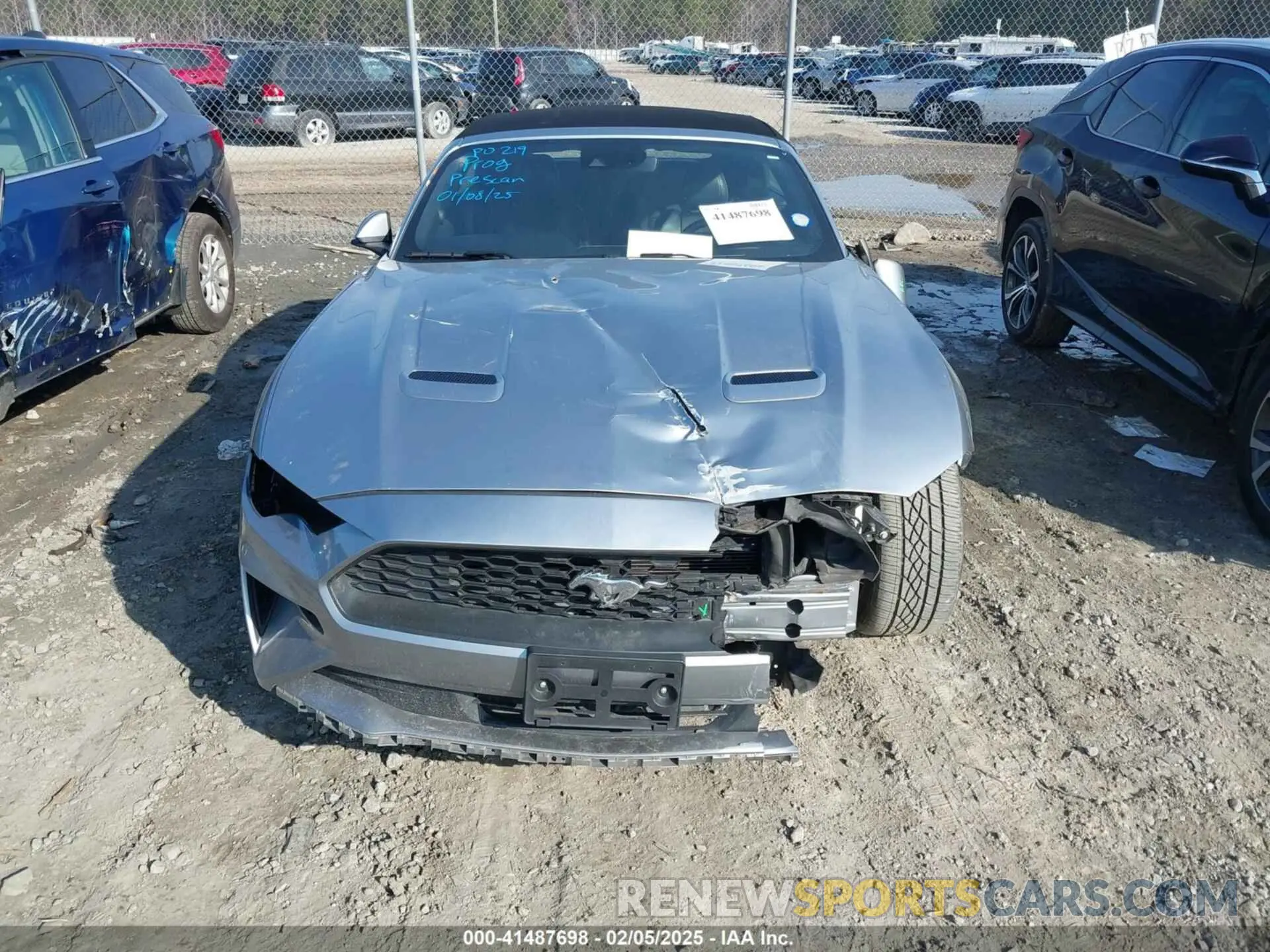 12 Photograph of a damaged car 1FATP8UH7N5105674 FORD MUSTANG 2022