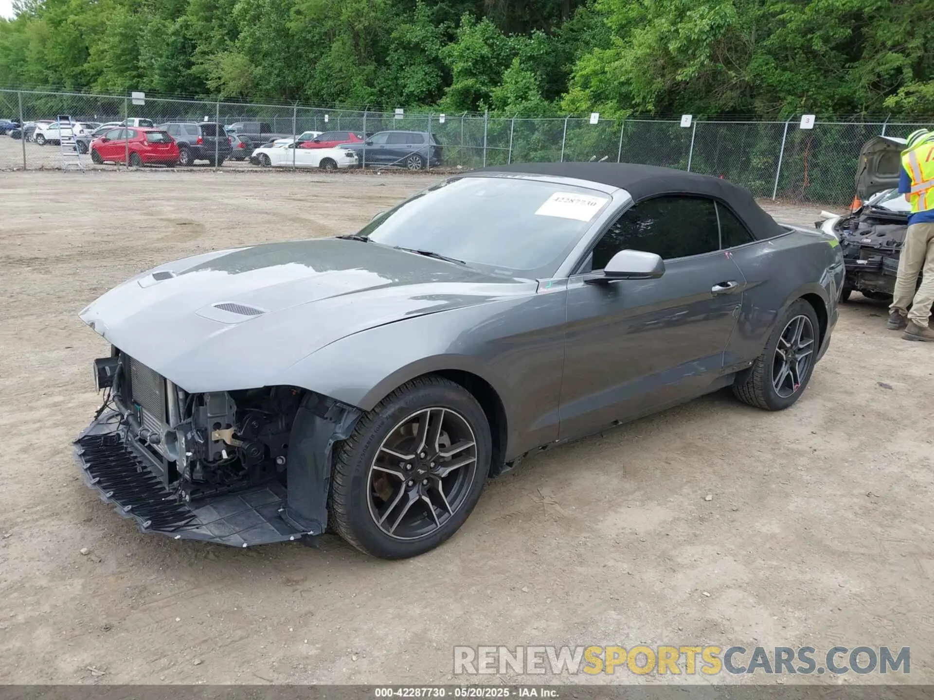 2 Photograph of a damaged car 1FATP8UH8N5106560 FORD MUSTANG 2022