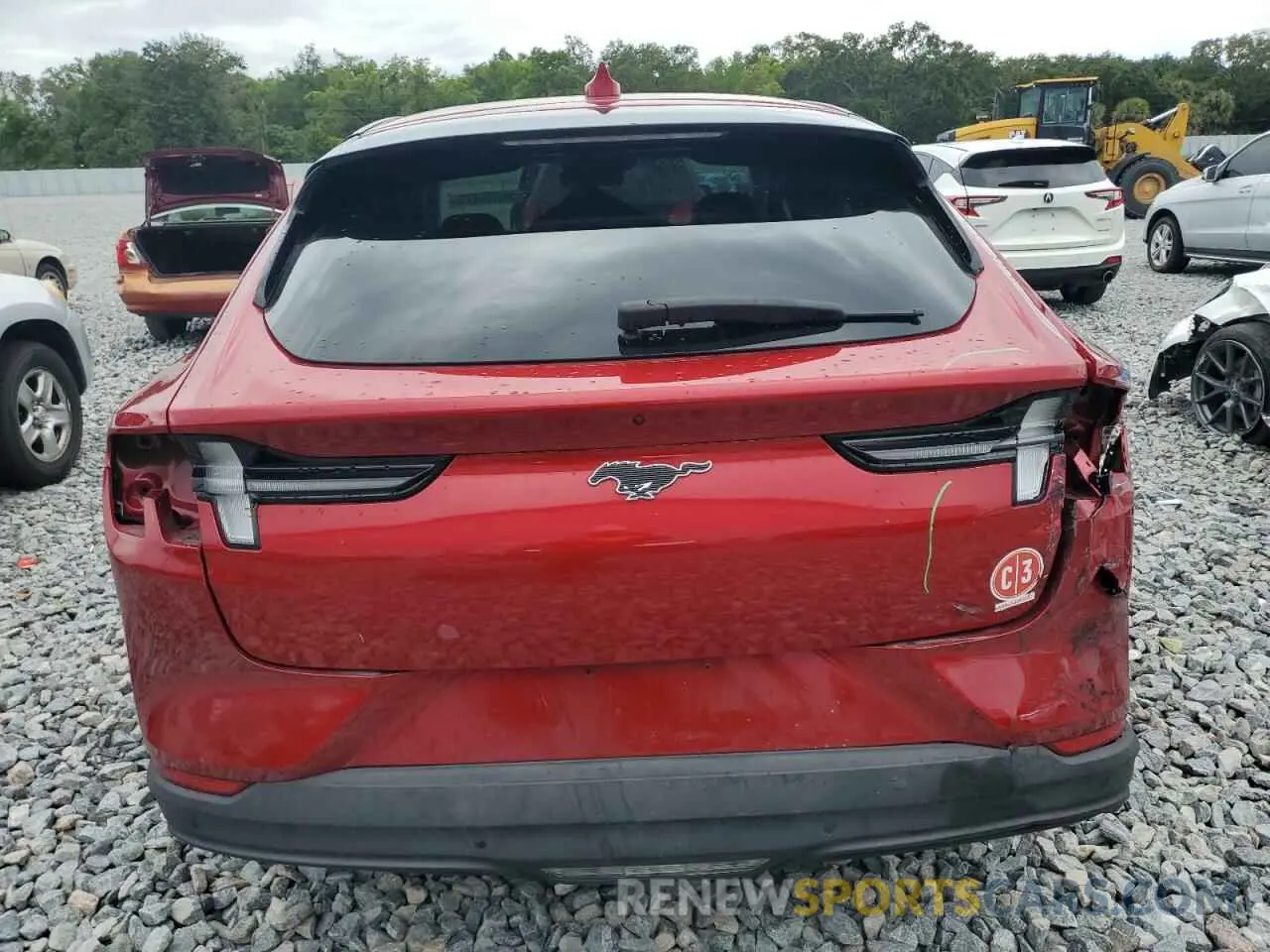 6 Photograph of a damaged car 3FMTK1RM0NMA60749 FORD MUSTANG 2022