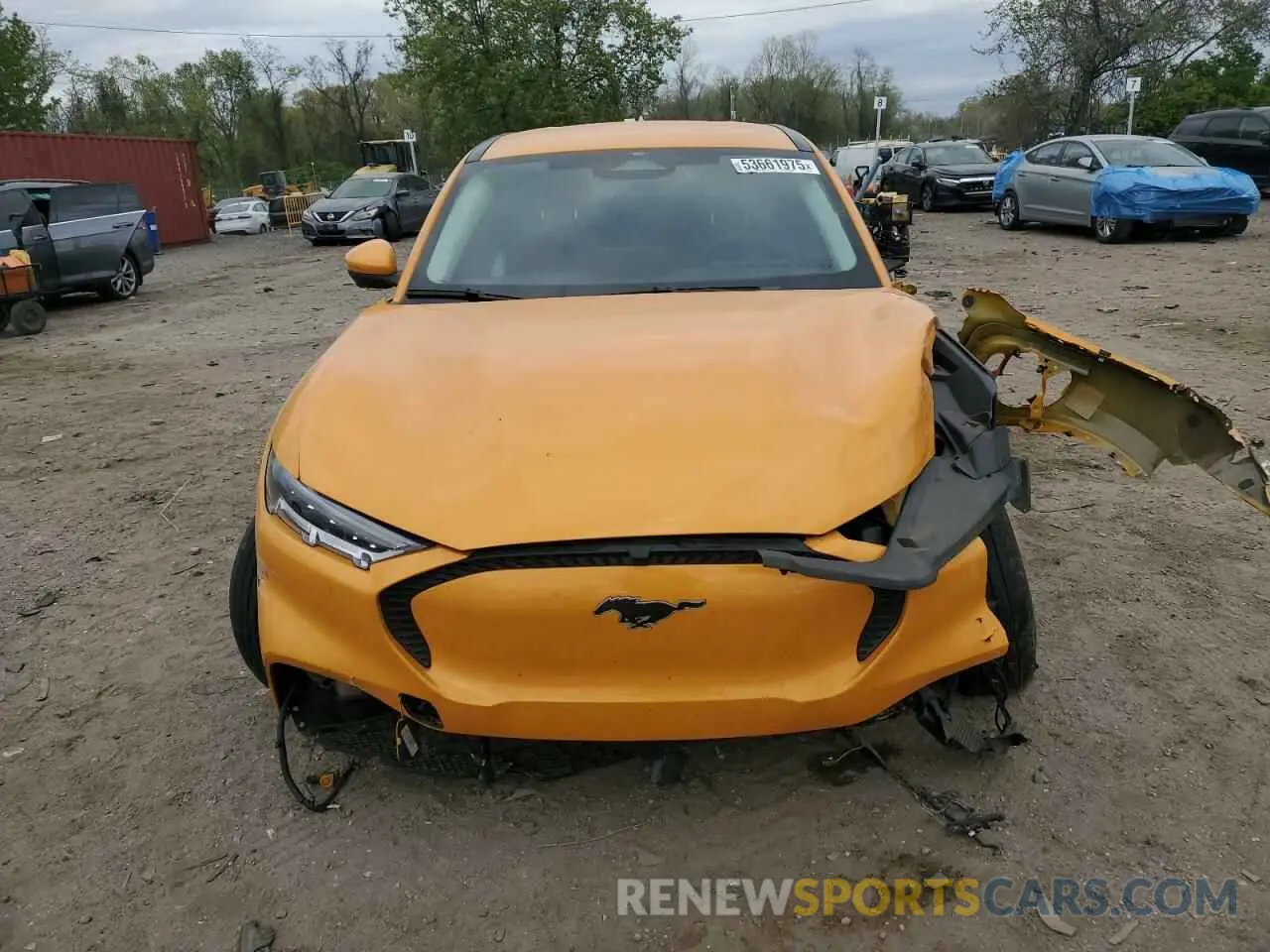 5 Photograph of a damaged car 3FMTK1RM5NMA58236 FORD MUSTANG 2022