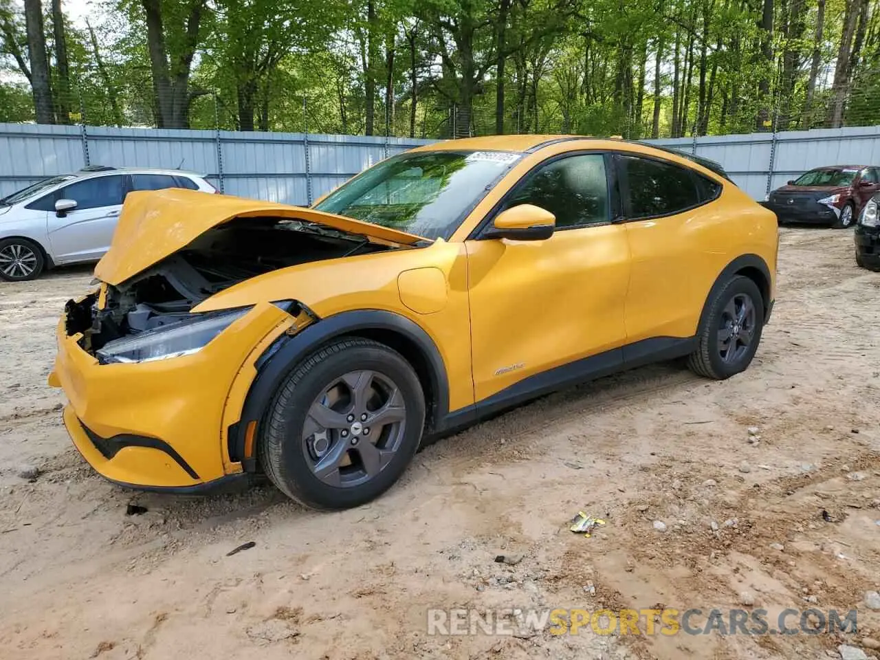 1 Photograph of a damaged car 3FMTK1RM6NMA40652 FORD MUSTANG 2022