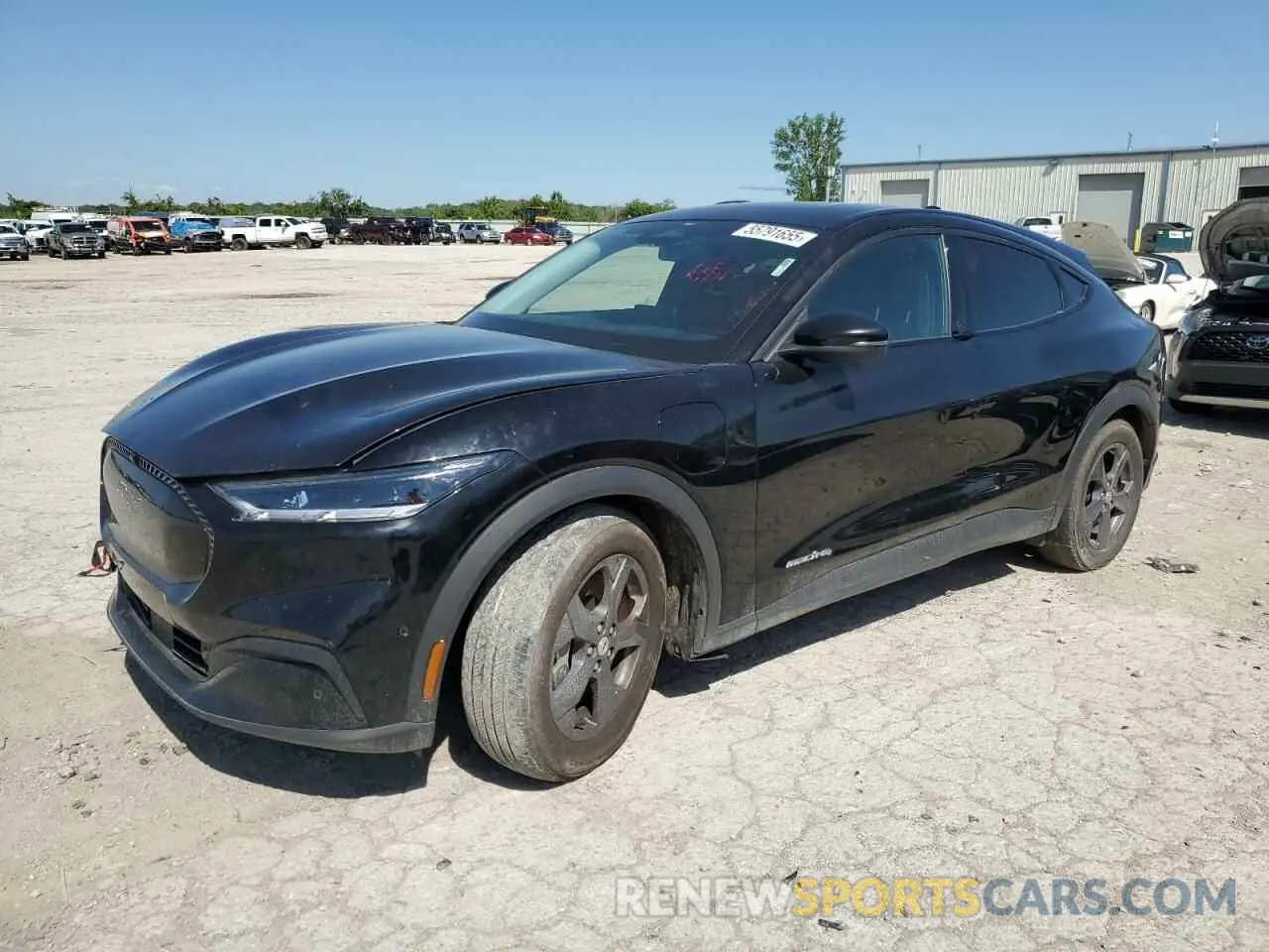 1 Photograph of a damaged car 3FMTK1SS9NMA08285 FORD MUSTANG 2022