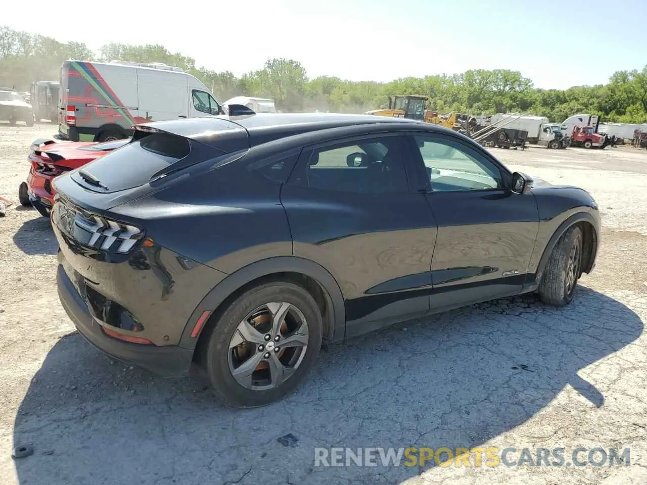 3 Photograph of a damaged car 3FMTK1SS9NMA08285 FORD MUSTANG 2022