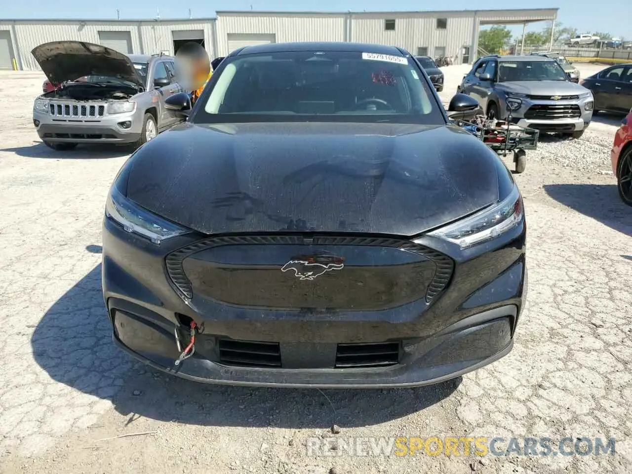 5 Photograph of a damaged car 3FMTK1SS9NMA08285 FORD MUSTANG 2022