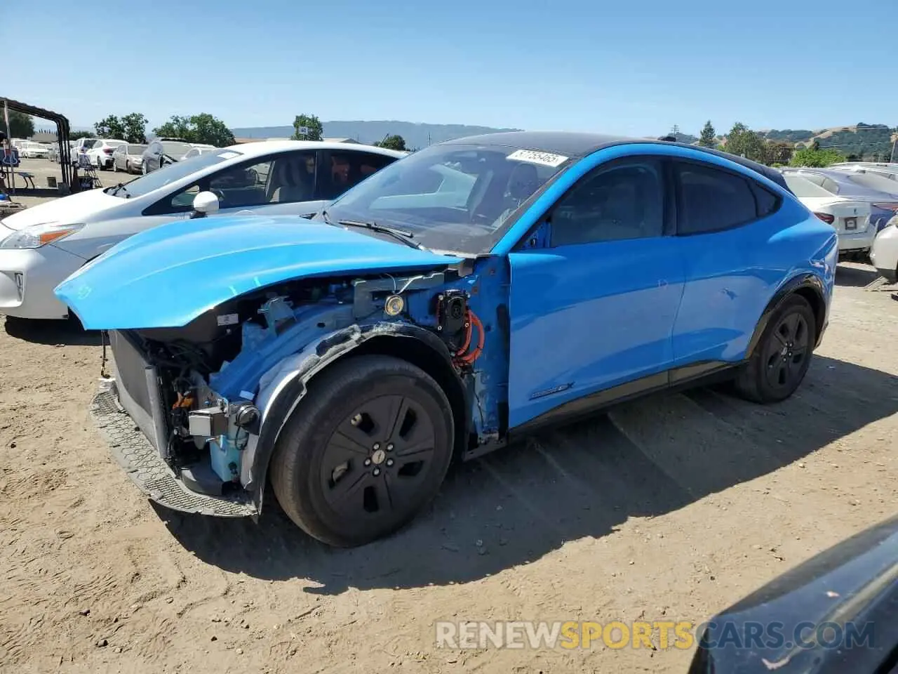 1 Photograph of a damaged car 3FMTK2R7XNMA51024 FORD MUSTANG 2022