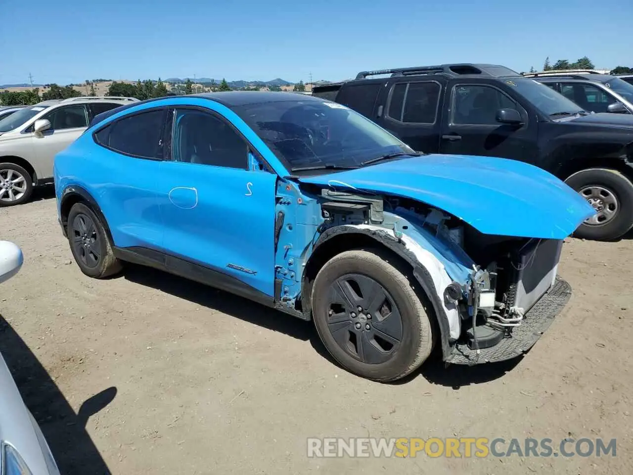 4 Photograph of a damaged car 3FMTK2R7XNMA51024 FORD MUSTANG 2022