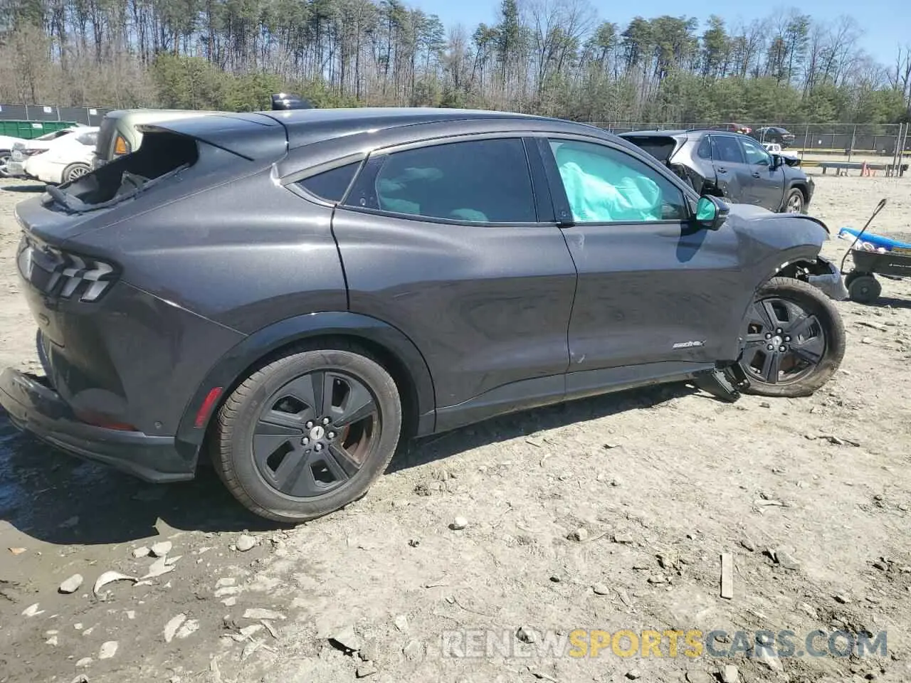3 Photograph of a damaged car 3FMTK2SU3NMA41919 FORD MUSTANG 2022
