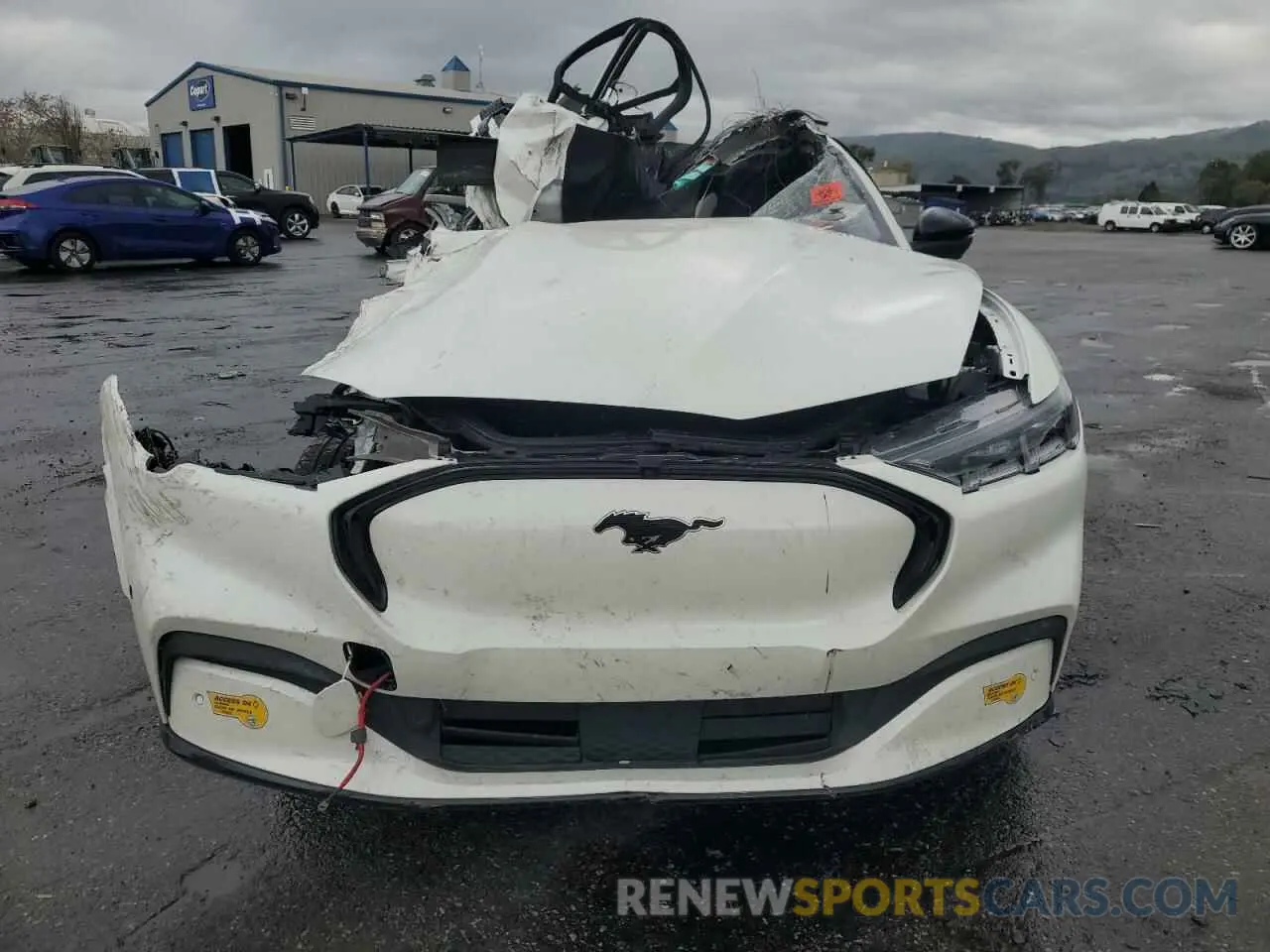 5 Photograph of a damaged car 3FMTK3R71NMA28401 FORD MUSTANG 2022