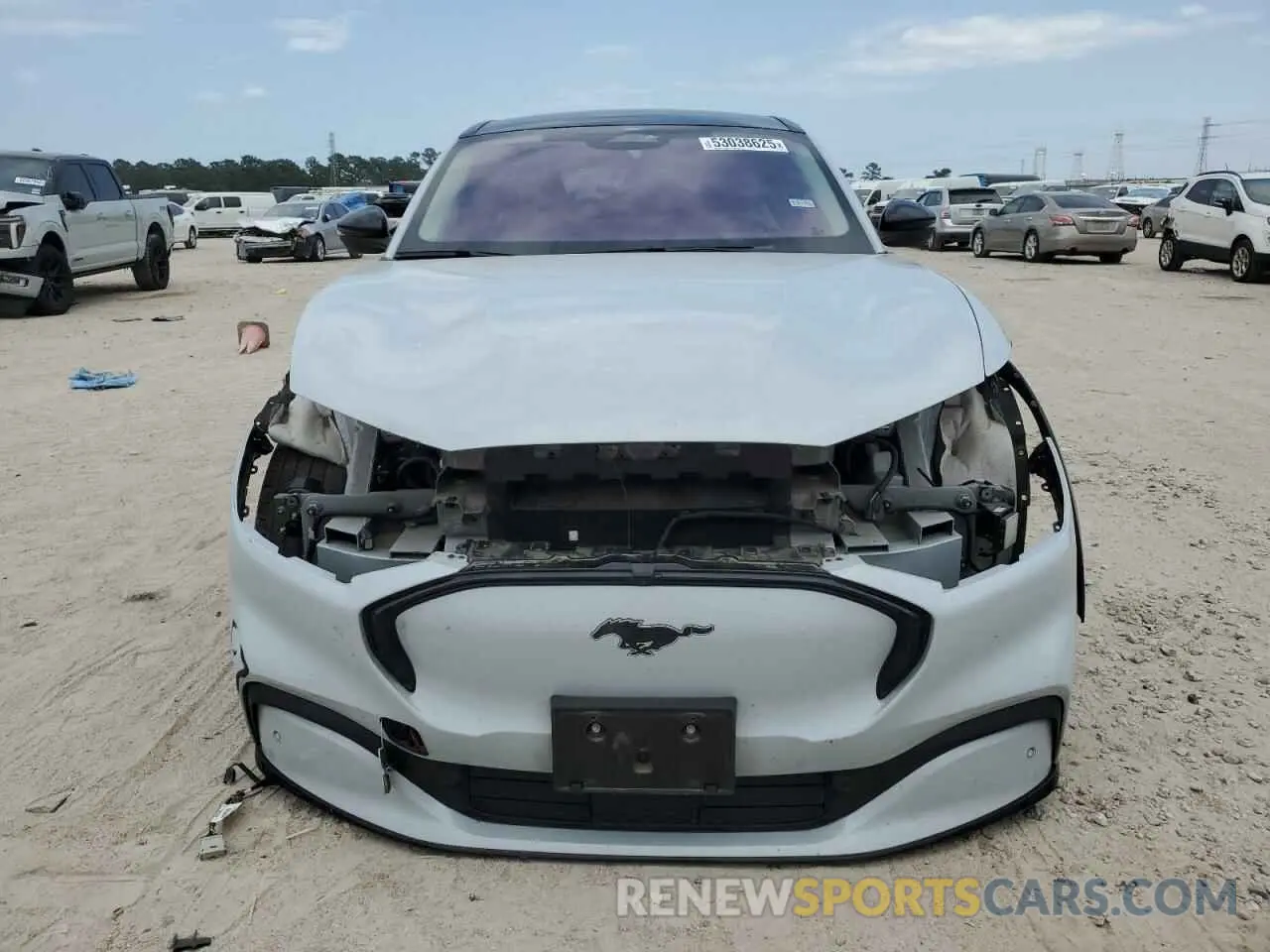 5 Photograph of a damaged car 3FMTK3R7XNMA02203 FORD MUSTANG 2022