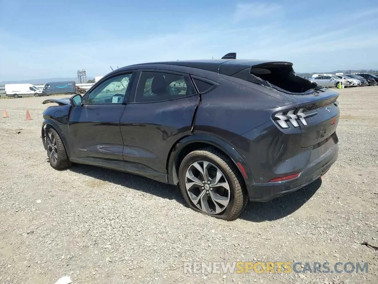 2 Photograph of a damaged car 3FMTK3R7XNMA30762 FORD MUSTANG 2022