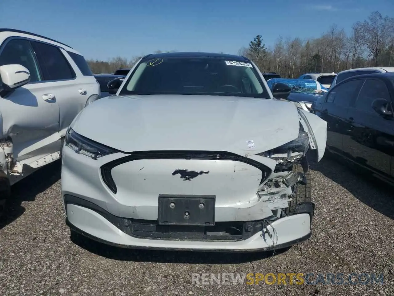 5 Photograph of a damaged car 3FMTK3SS6NMA44222 FORD MUSTANG 2022