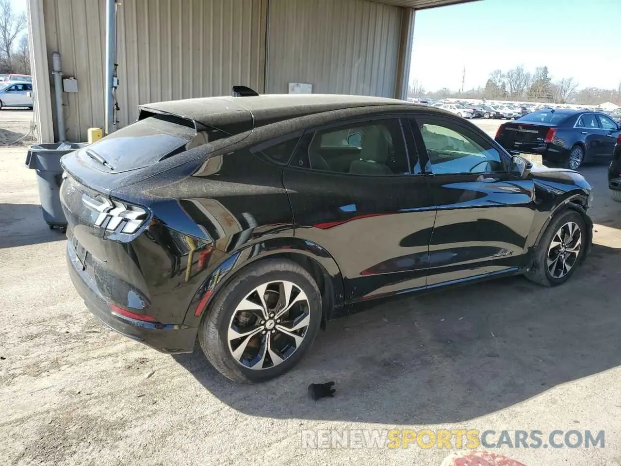 3 Photograph of a damaged car 3FMTK3SU1NMA43576 FORD MUSTANG 2022