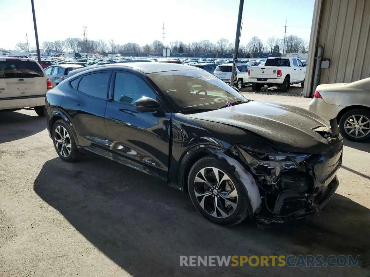4 Photograph of a damaged car 3FMTK3SU1NMA43576 FORD MUSTANG 2022