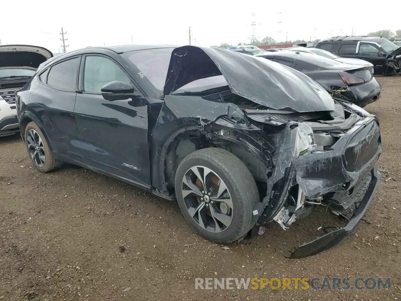 4 Photograph of a damaged car 3FMTK3SU6NMA23632 FORD MUSTANG 2022