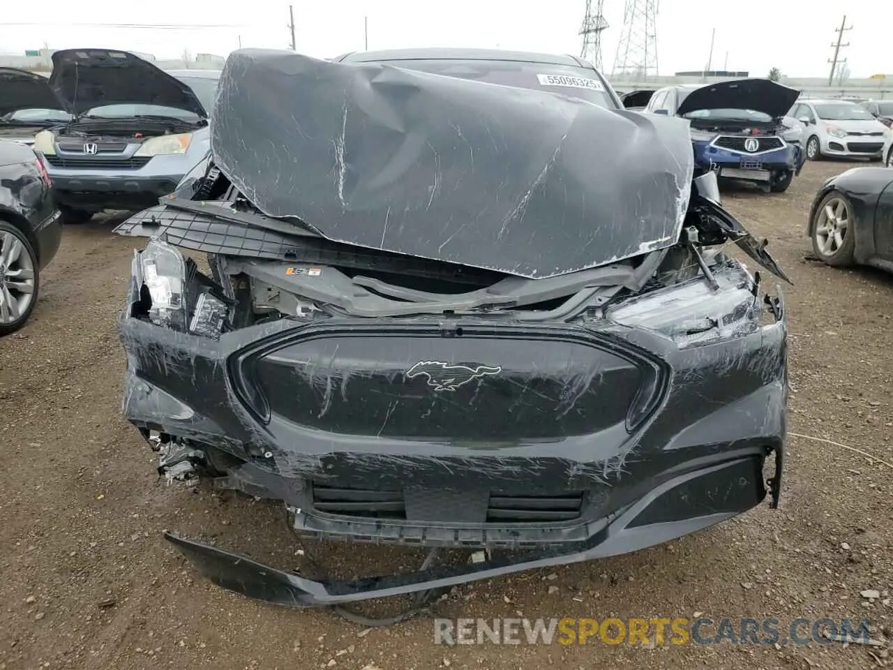 5 Photograph of a damaged car 3FMTK3SU6NMA23632 FORD MUSTANG 2022