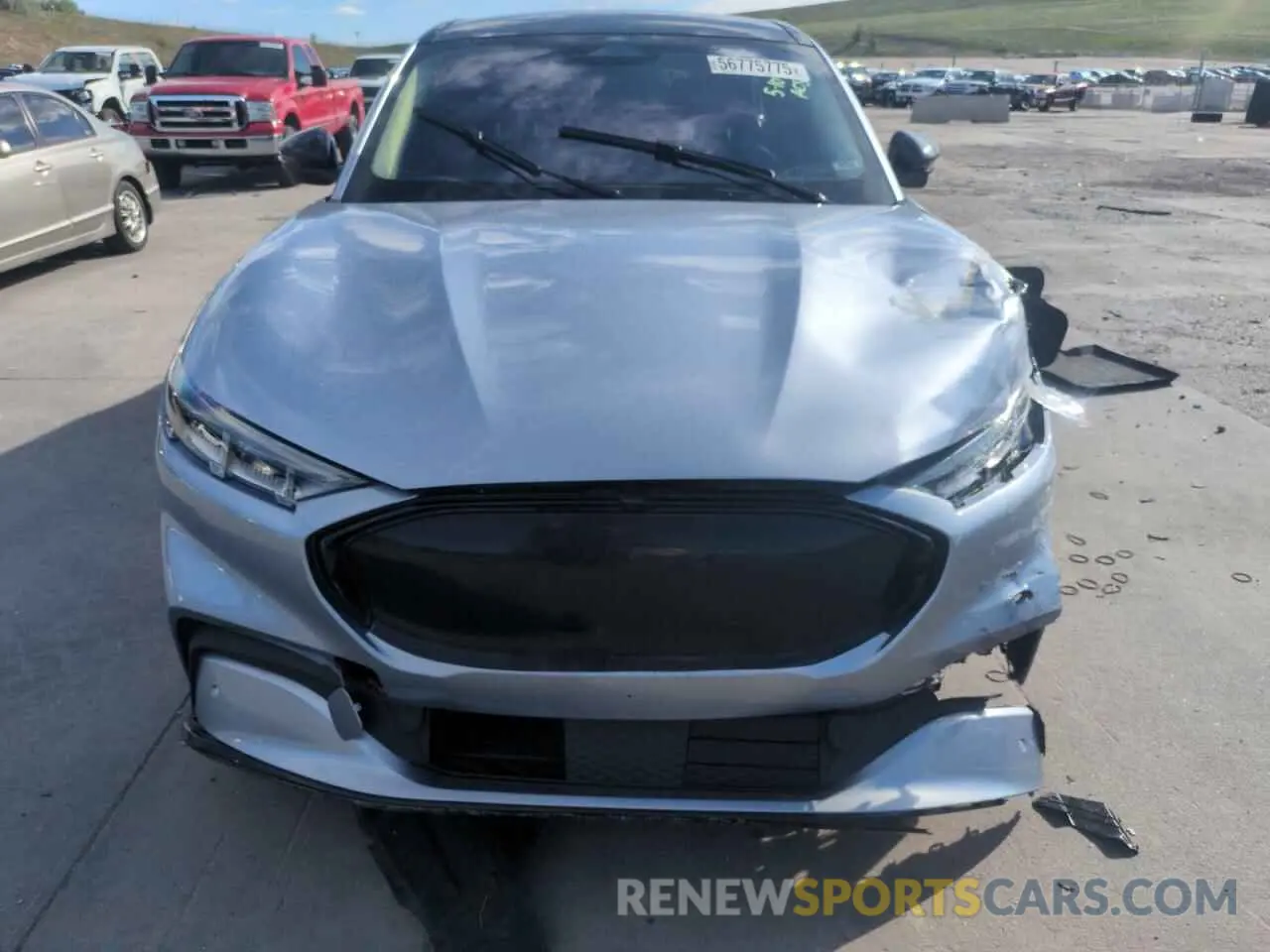 5 Photograph of a damaged car 3FMTK3SU9NMA43695 FORD MUSTANG 2022