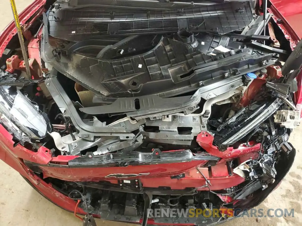 11 Photograph of a damaged car 3FMTK3SUXNMA56049 FORD MUSTANG 2022