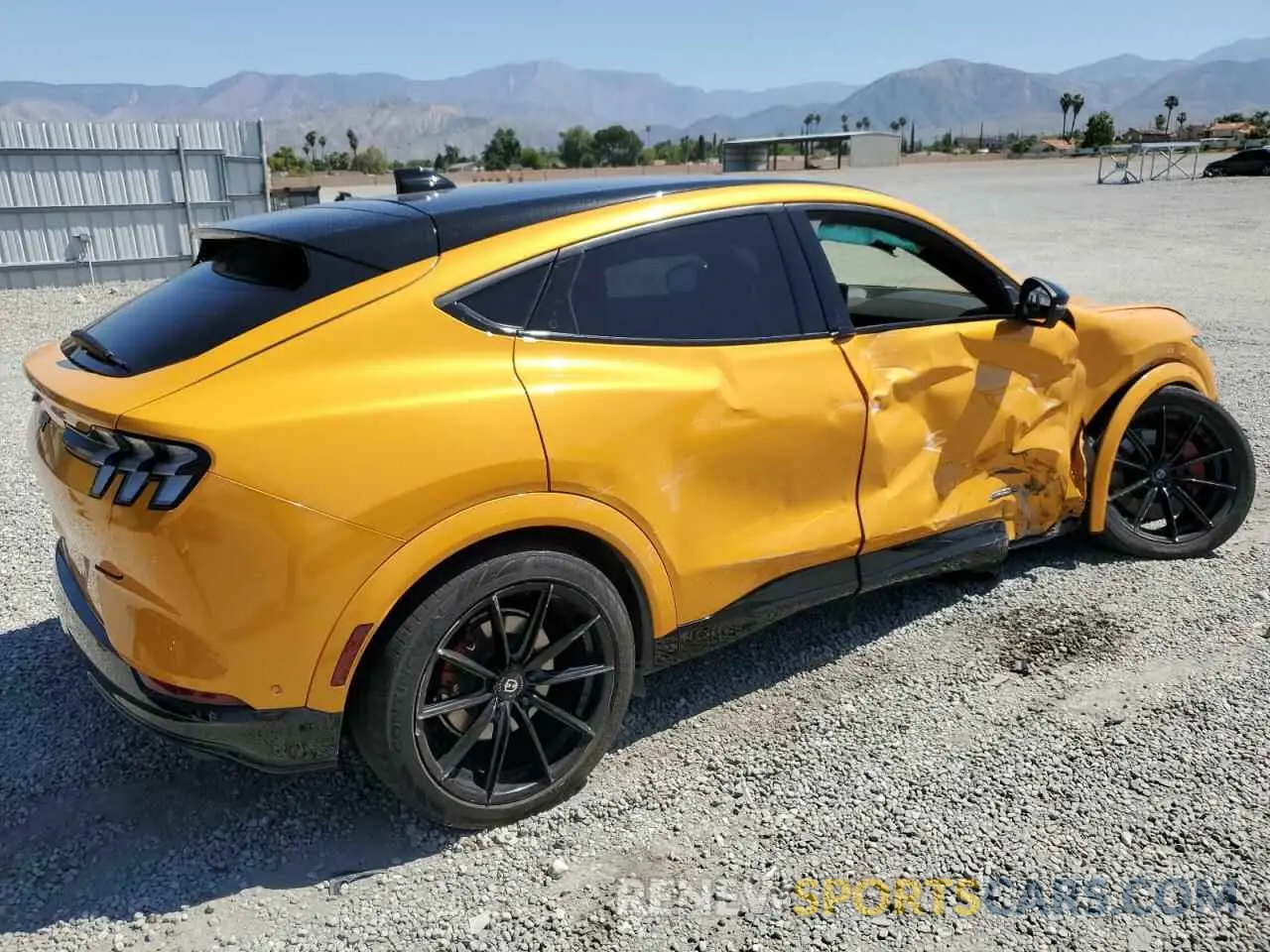 3 Photograph of a damaged car 3FMTK4SE1NMA10334 FORD MUSTANG 2022