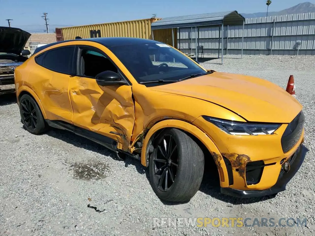 4 Photograph of a damaged car 3FMTK4SE1NMA10334 FORD MUSTANG 2022